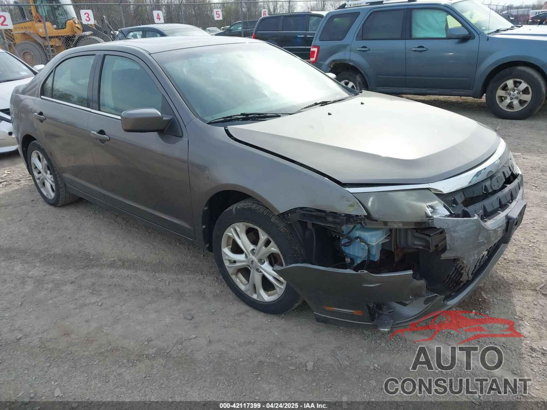 FORD FUSION 2012 - 3FAHP0HA1CR172169