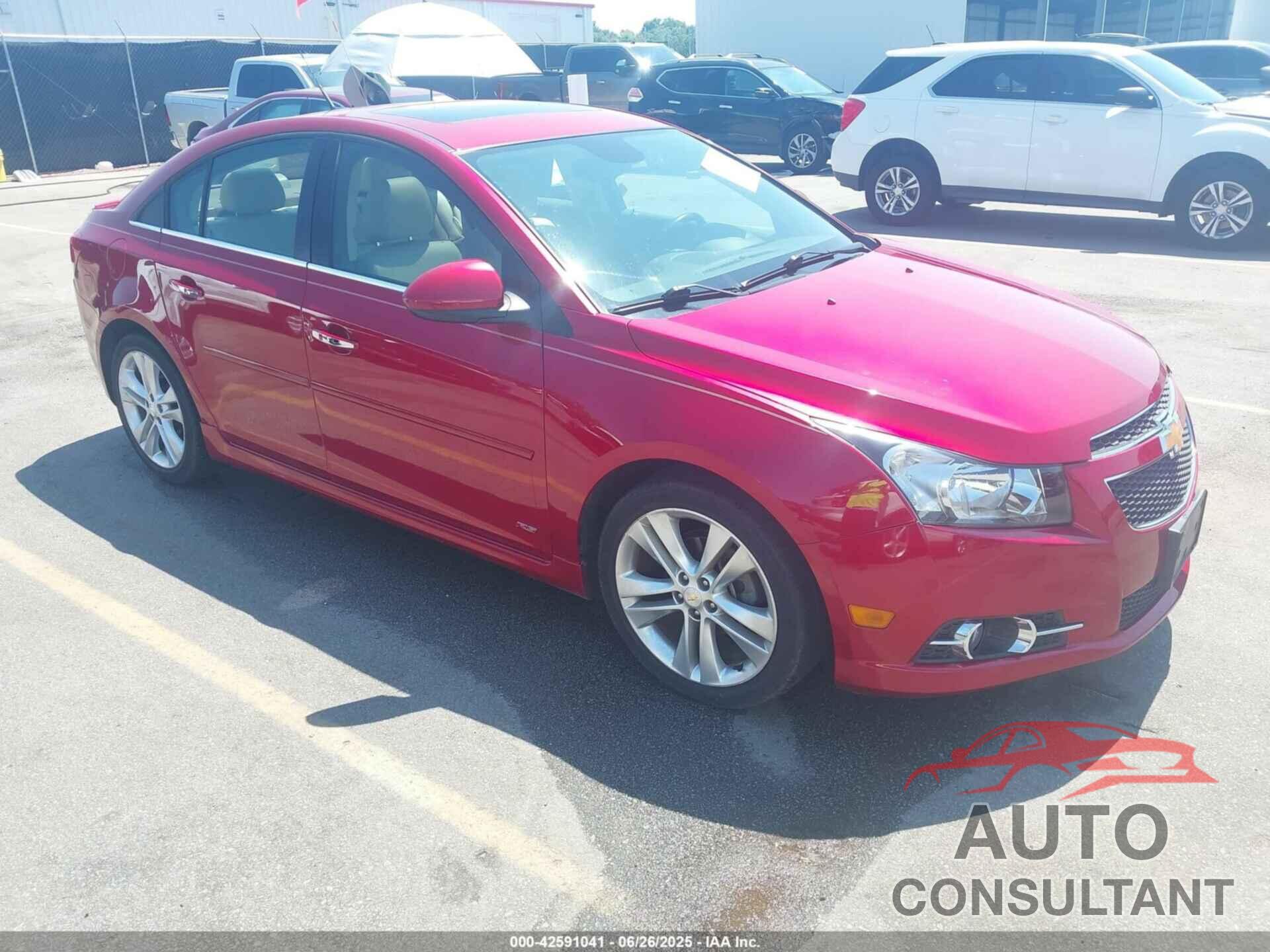CHEVROLET CRUZE 2012 - 1G1PH5SC2C7328309