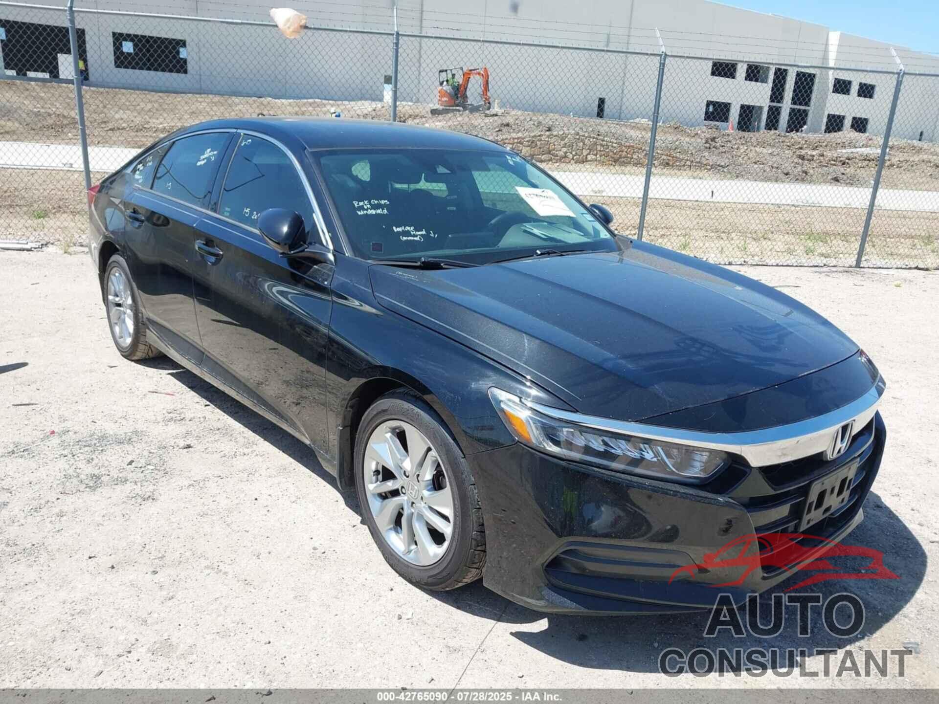 HONDA ACCORD 2018 - 1HGCV1F10JA161305