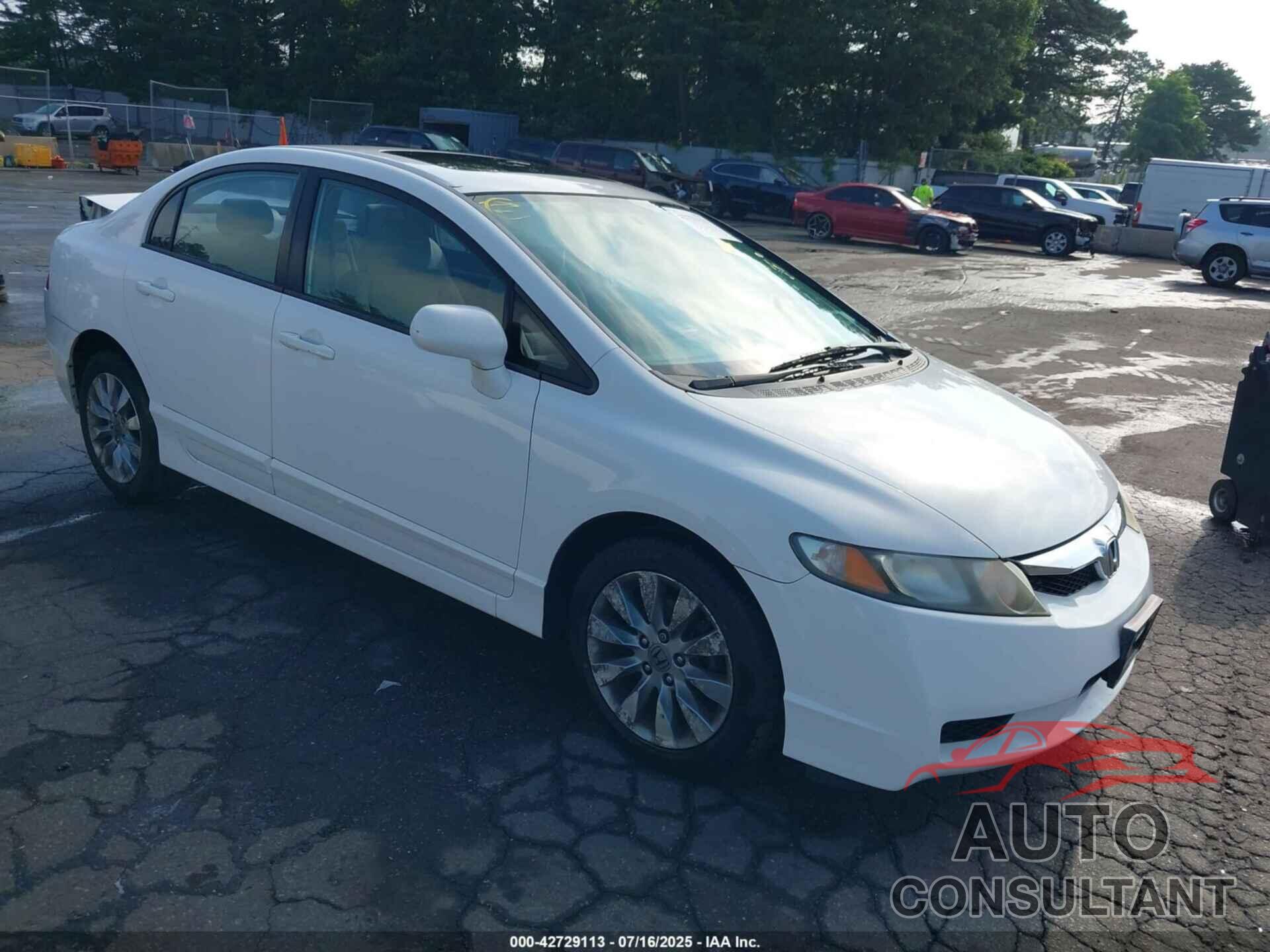 HONDA CIVIC 2010 - 2HGFA1F8XAH506573