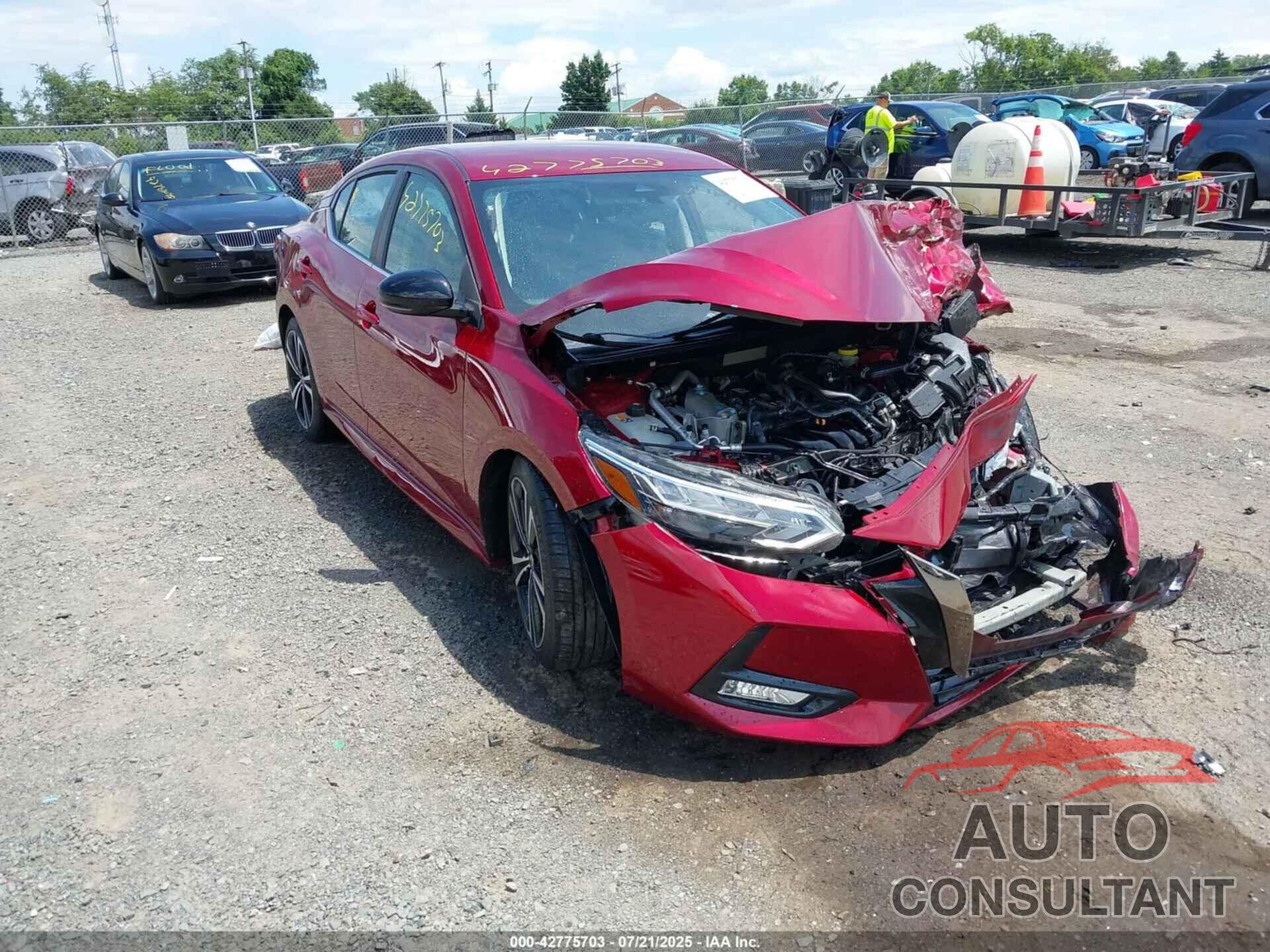 NISSAN SENTRA 2021 - 3N1AB8DV3MY326277