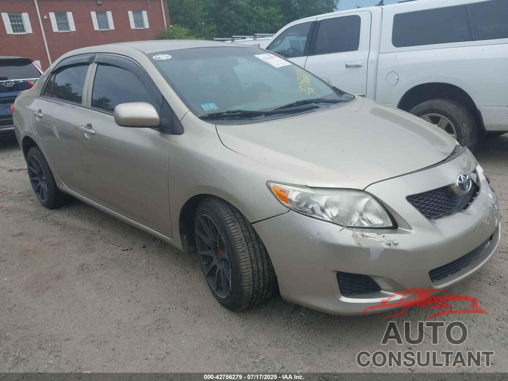 TOYOTA COROLLA 2009 - 1NXBU40E69Z155122