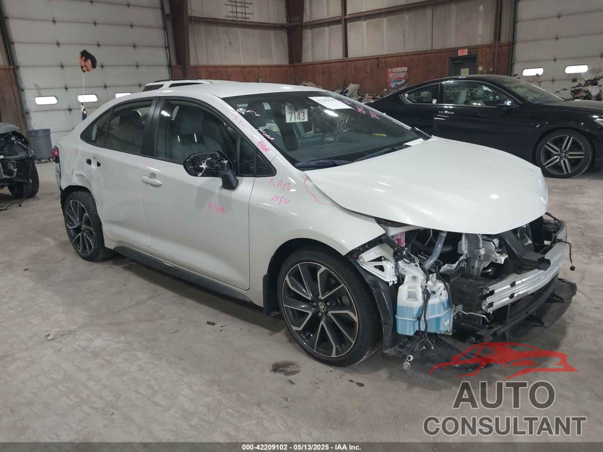 TOYOTA COROLLA 2022 - JTDS4MCE5N3509566