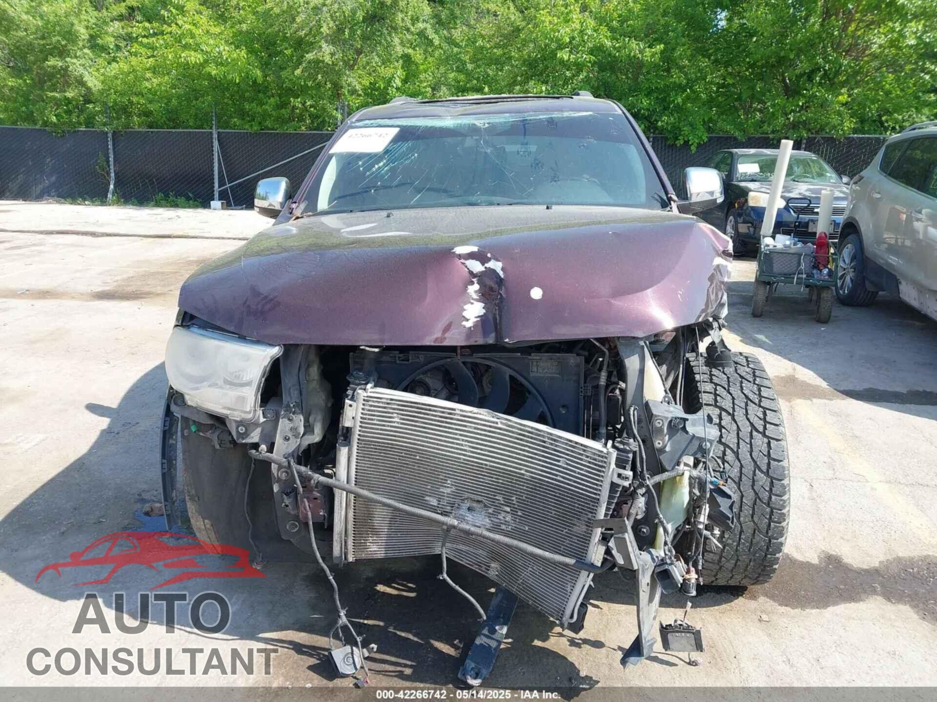 DODGE DURANGO 2012 - 1C4SDHET1CC275636