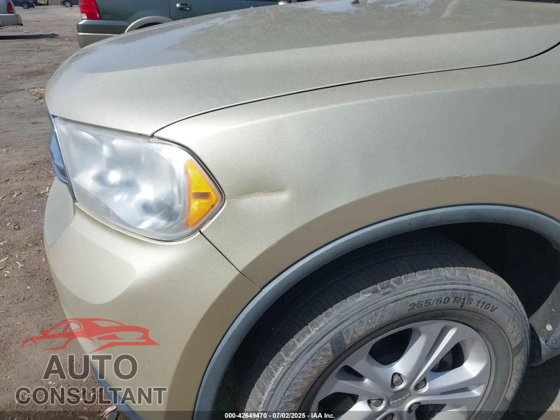 DODGE DURANGO 2011 - 1D4RD4GG8BC634117