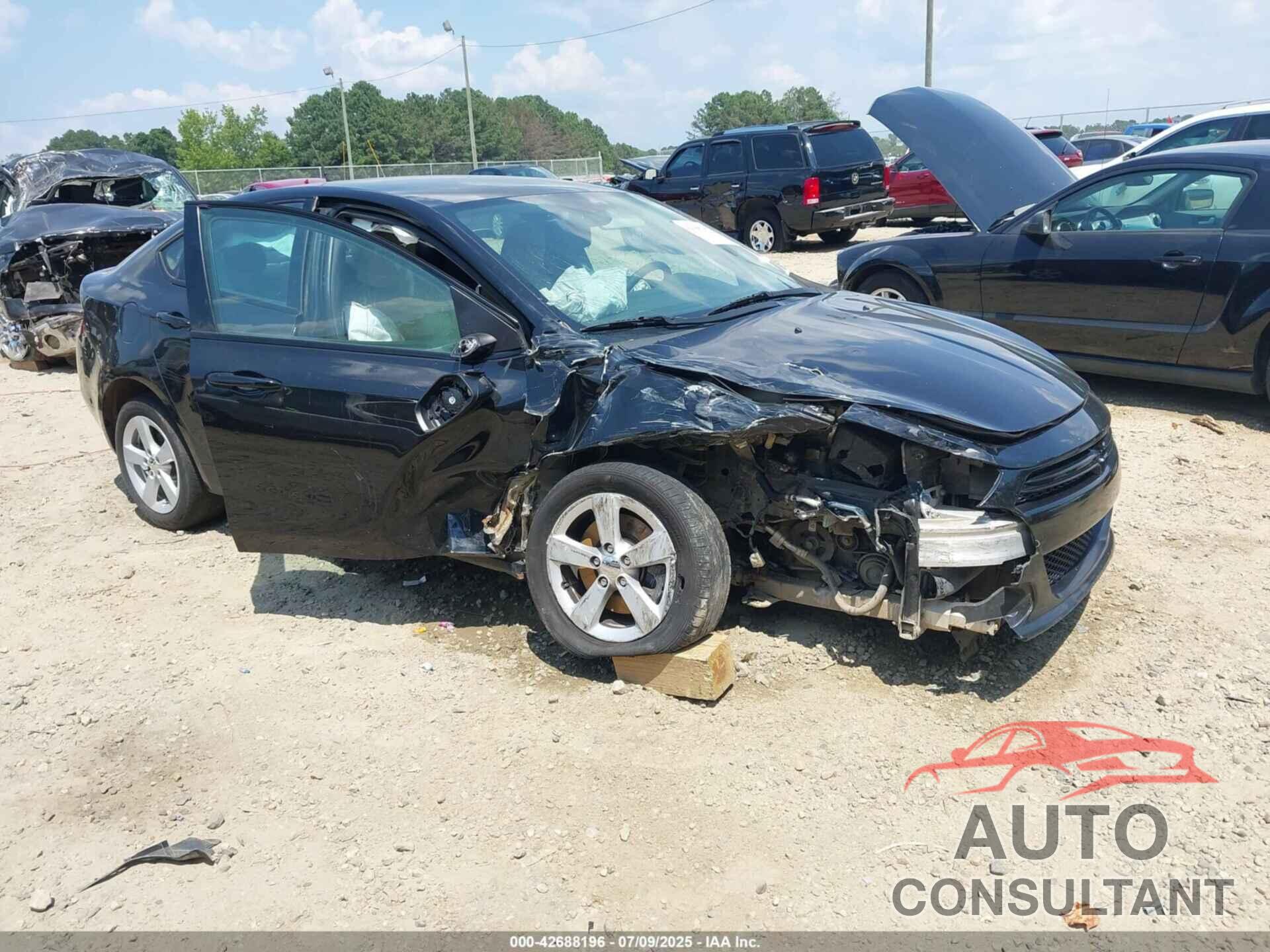 DODGE DART 2015 - 1C3CDFBB4FD352314