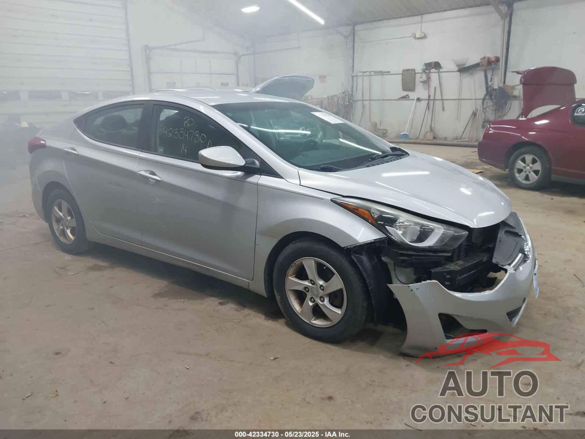 HYUNDAI ELANTRA 2014 - 5NPDH4AE3EH477222