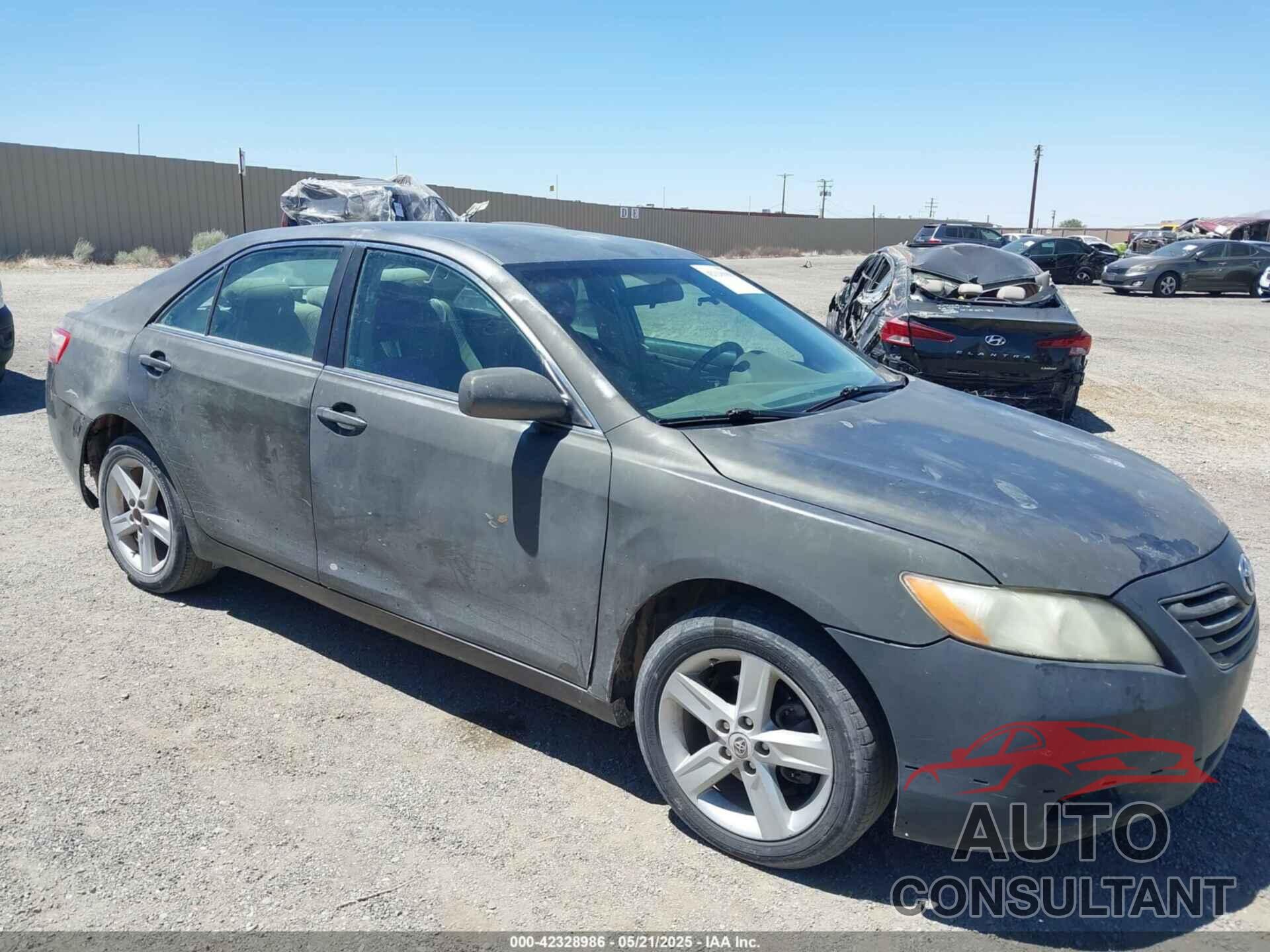 TOYOTA CAMRY 2009 - 4T4BE46K49R048988