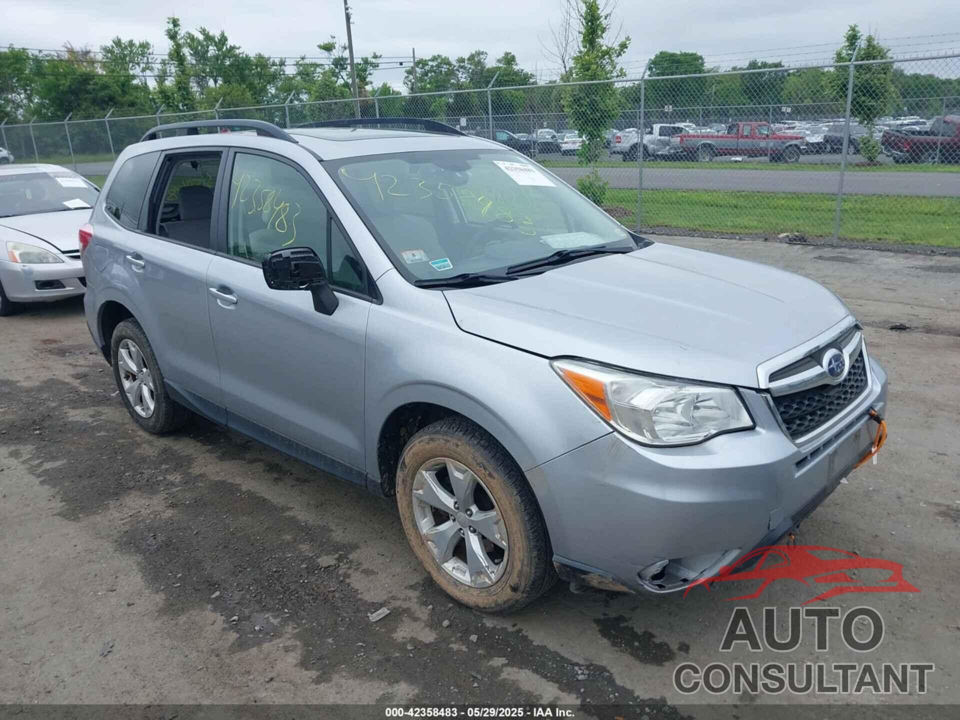 SUBARU FORESTER 2015 - JF2SJAFCXFH517248
