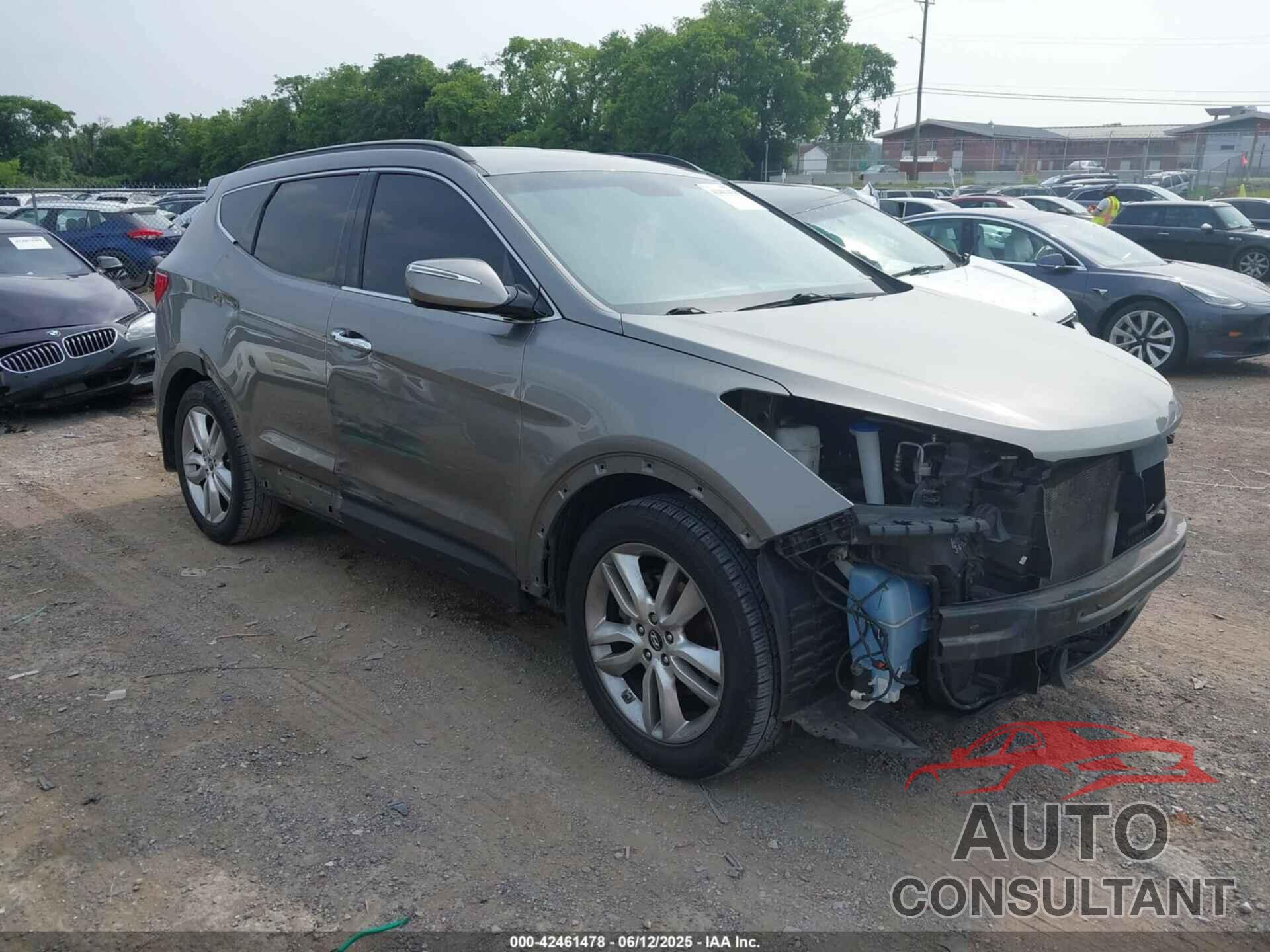 HYUNDAI SANTA FE 2013 - 5XYZU3LA8DG072758