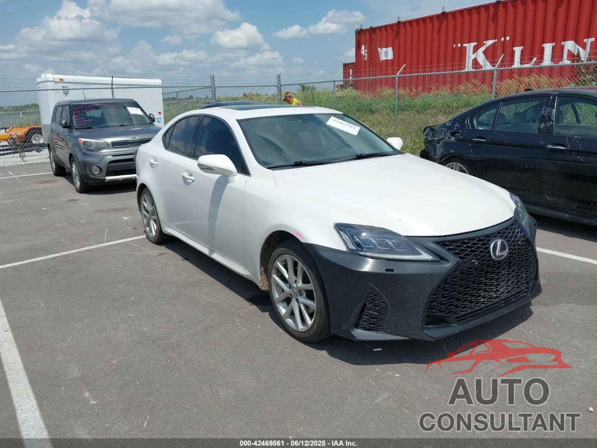 LEXUS IS 250 2011 - JTHCF5C26B2035296