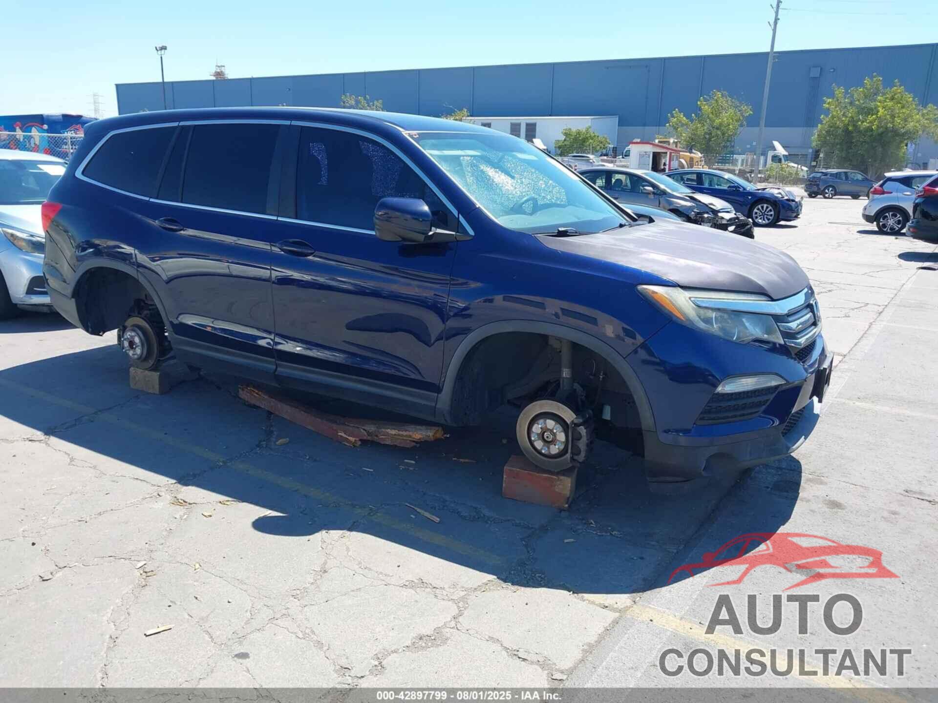 HONDA PILOT 2016 - 5FNYF5H38GB021171