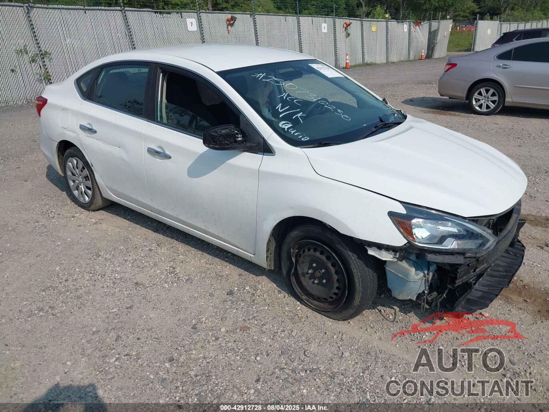 NISSAN SENTRA 2018 - 3N1AB7AP9JY260054