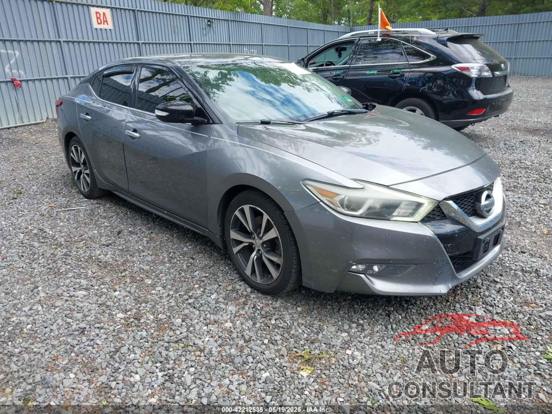 NISSAN MAXIMA 2016 - 1N4AA6AP4GC446876