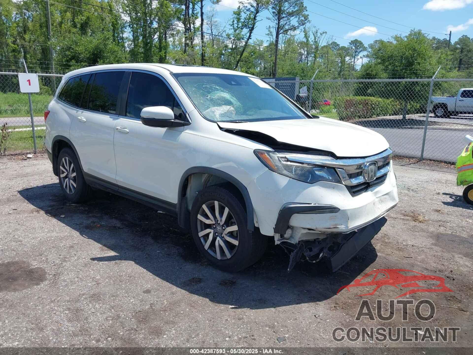 HONDA PILOT 2019 - 5FNYF5H42KB026108