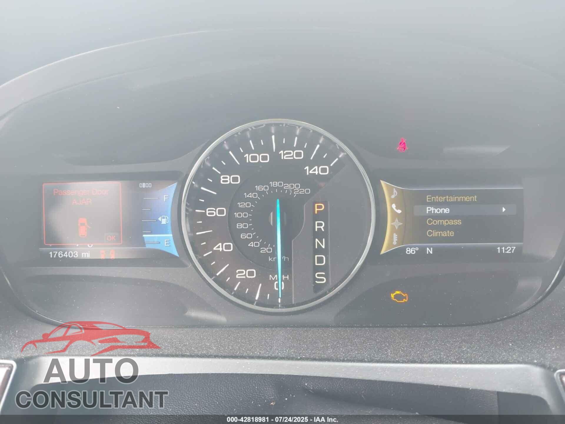 FORD EDGE 2013 - 2FMDK4KC8DBA60179