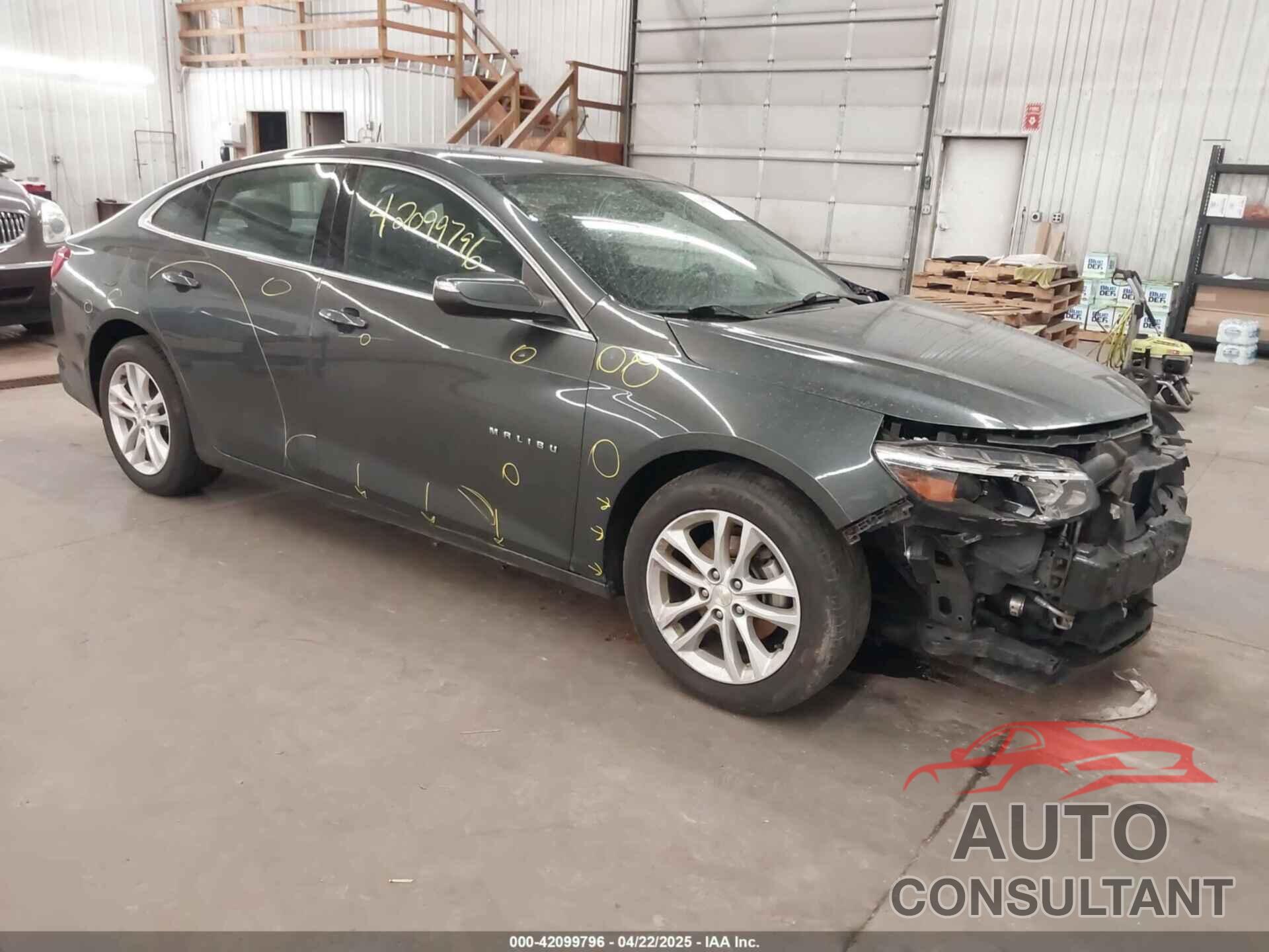 CHEVROLET MALIBU 2017 - 1G1ZE5ST4HF139756