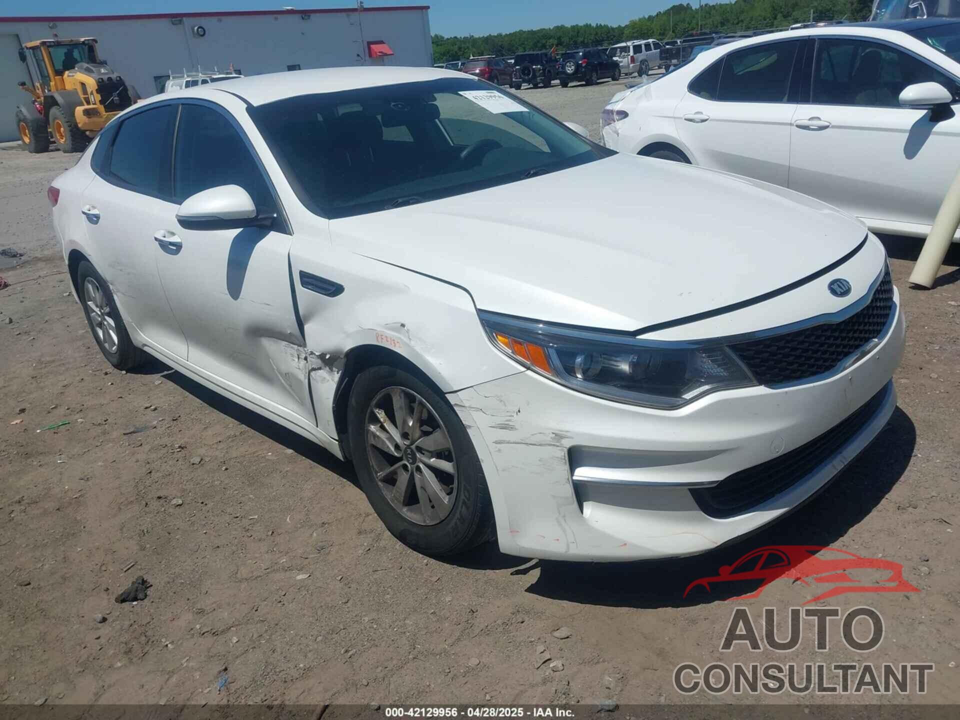 KIA OPTIMA 2016 - KNAGT4L37G5103462