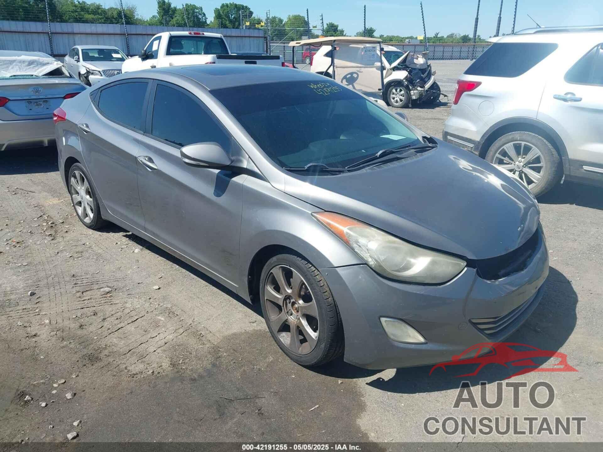 HYUNDAI ELANTRA 2012 - 5NPDH4AE4CH099148