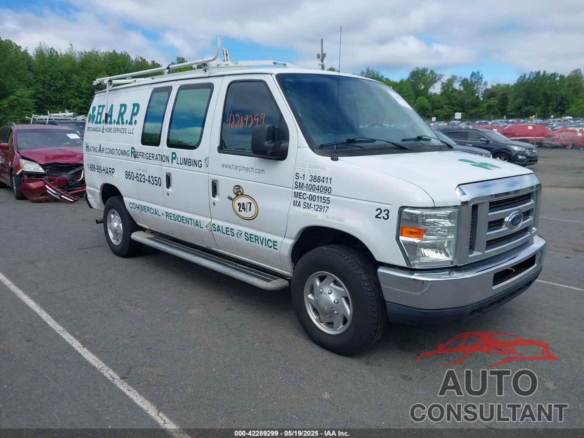 FORD E-250 2013 - 1FTNE2EW3DDA31287
