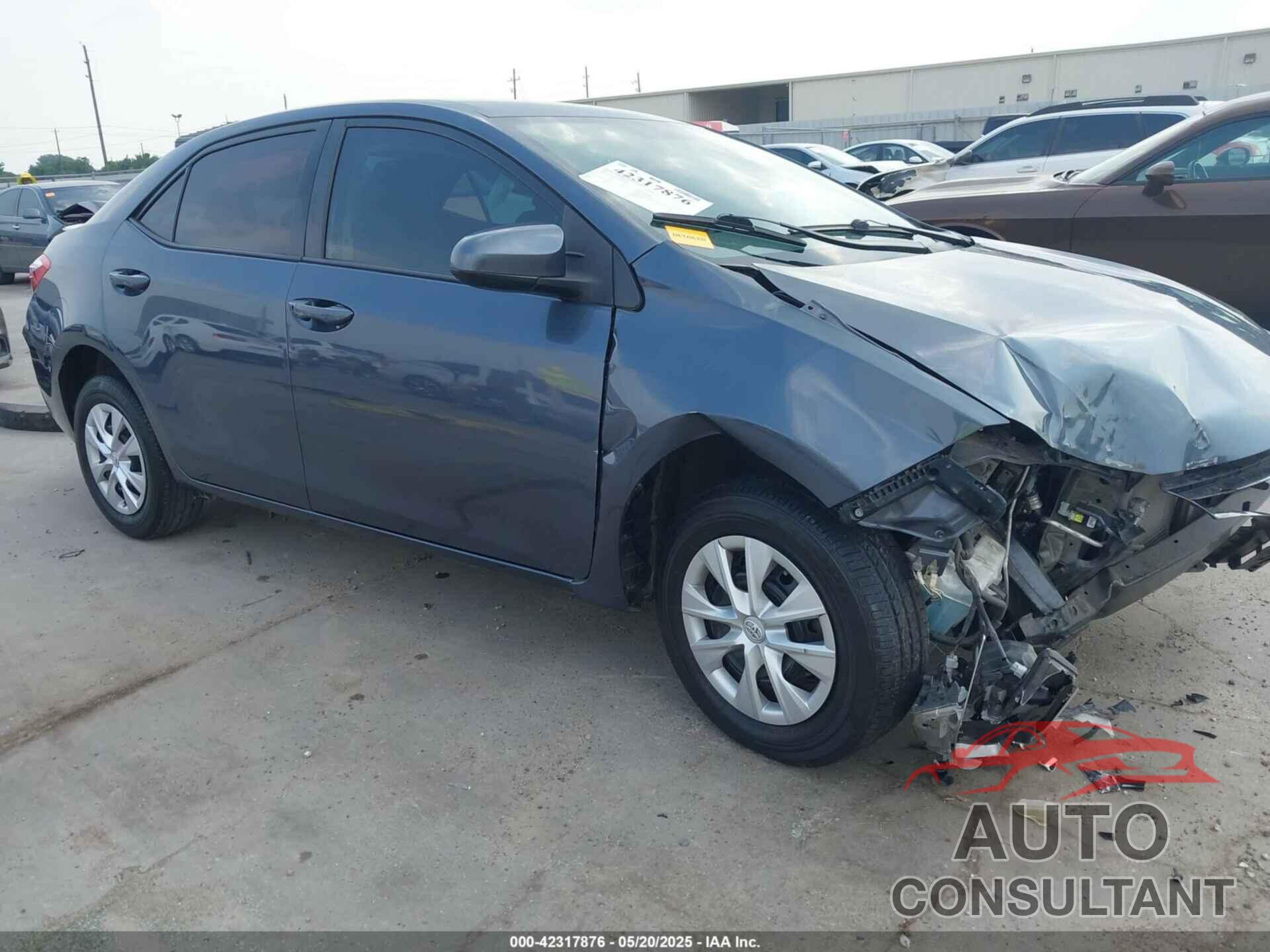 TOYOTA COROLLA 2015 - 5YFBURHE3FP200564