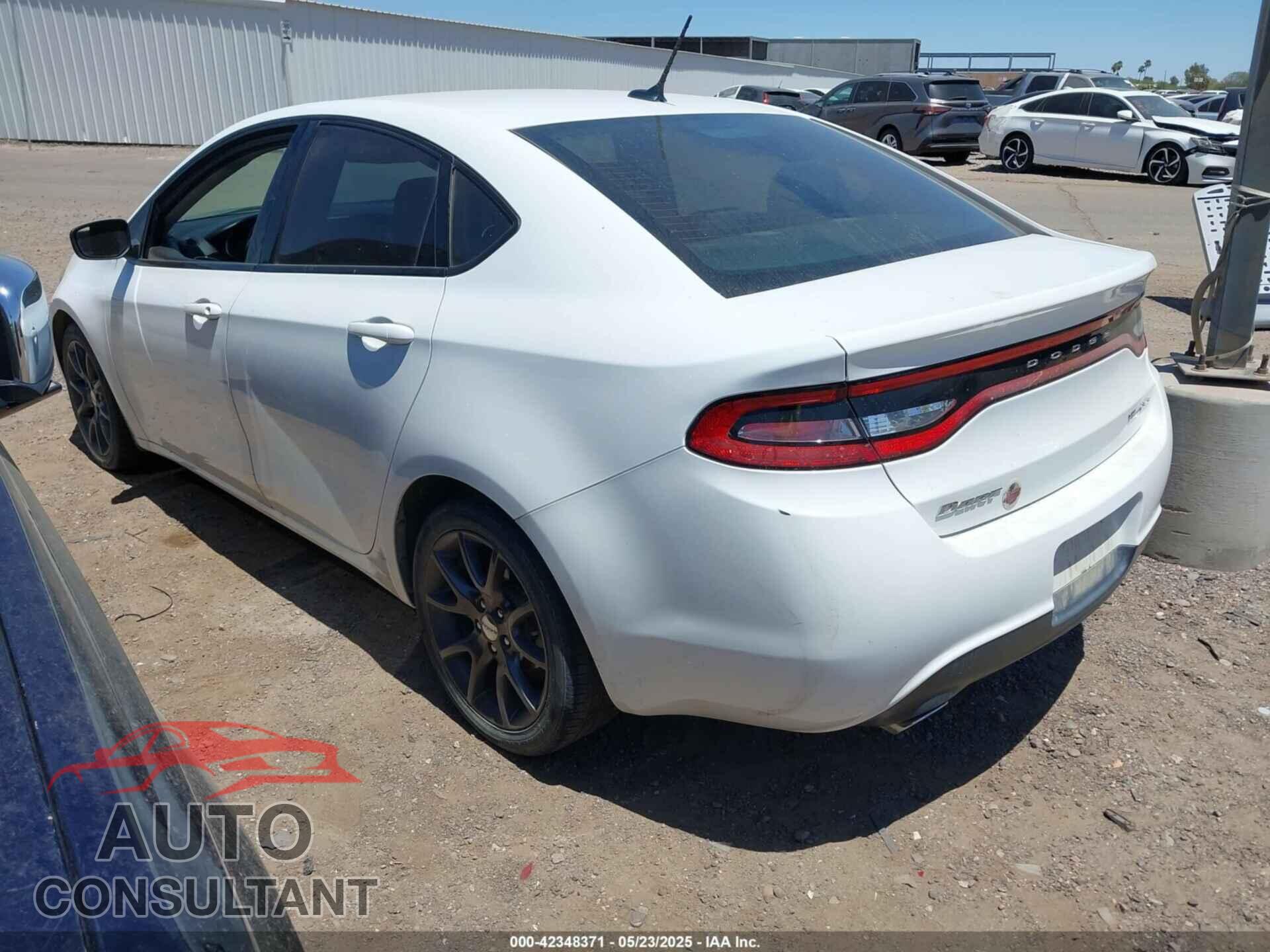 DODGE DART 2016 - 1C3CDFFH1GD796184
