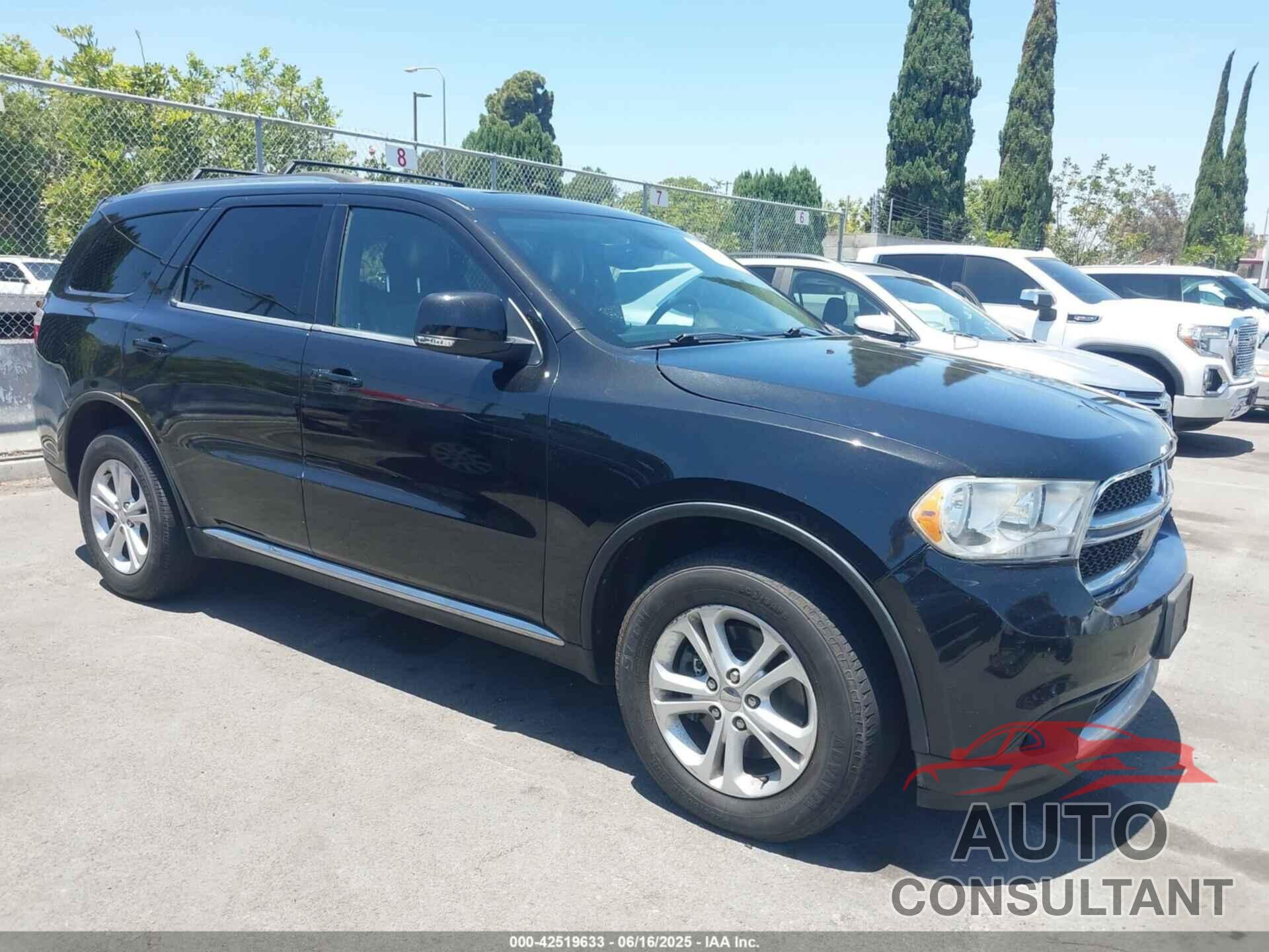 DODGE DURANGO 2012 - 1C4SDHDT5CC178179