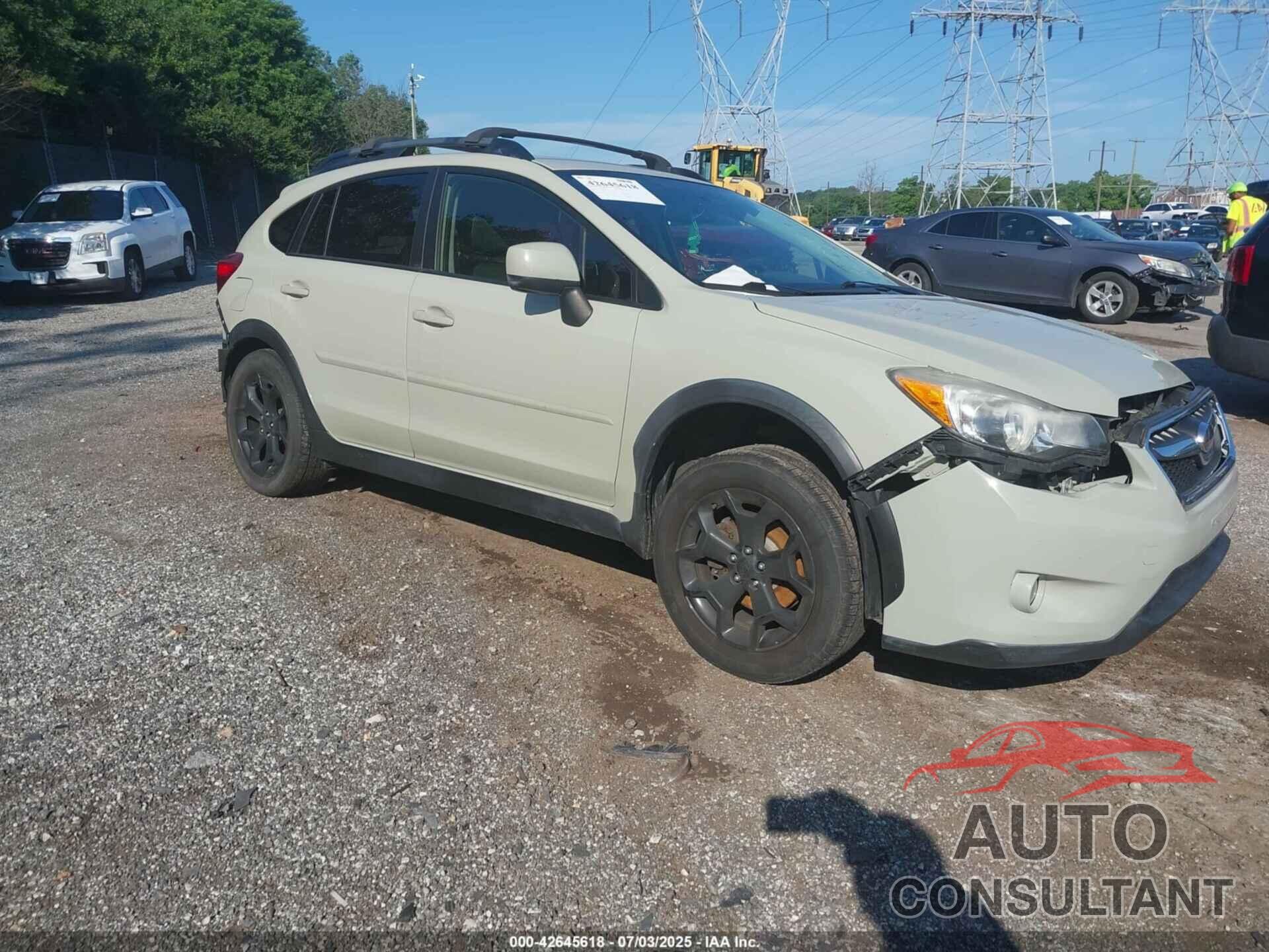 SUBARU XV CROSSTREK 2014 - JF2GPACC8E9335646
