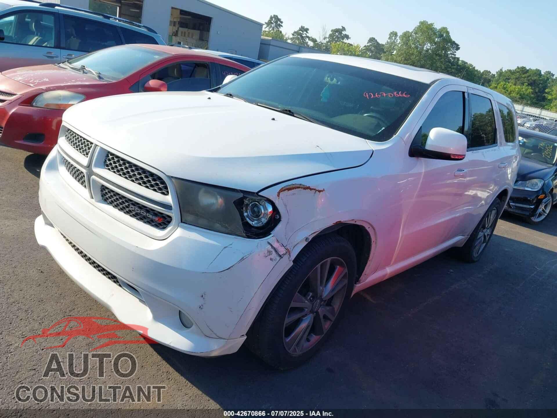 DODGE DURANGO 2013 - 1C4SDHCT8DC648644