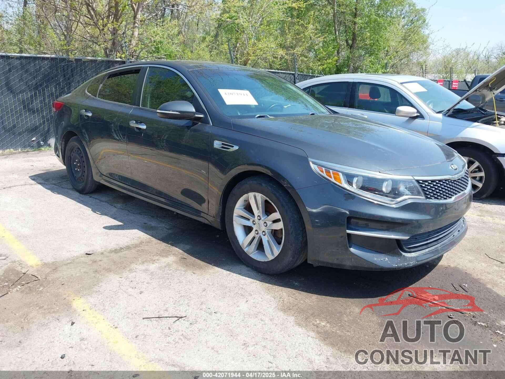 KIA OPTIMA 2016 - 5XXGU4L38GG022501