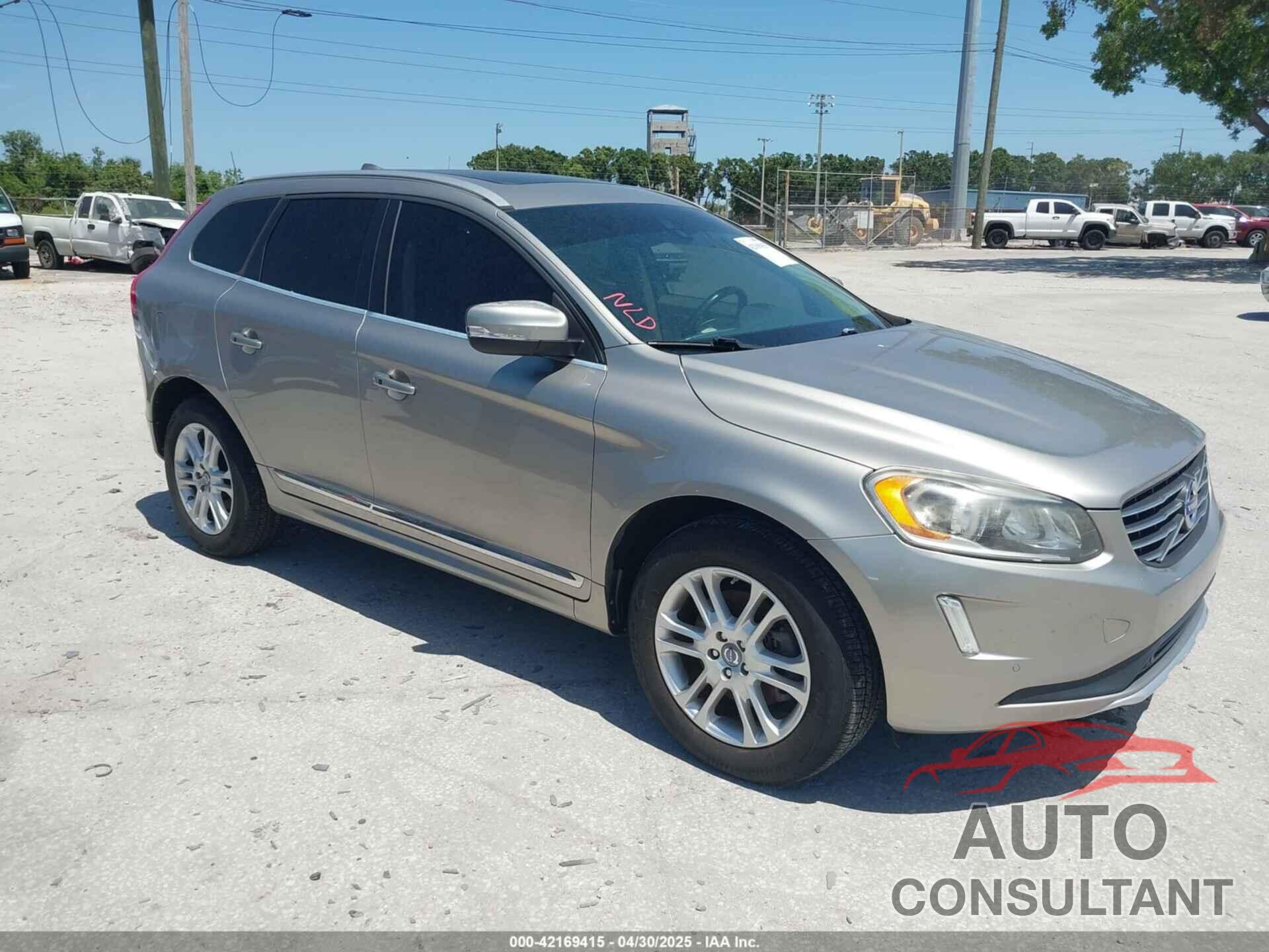 VOLVO XC60 2015 - YV440MDK4F2636757