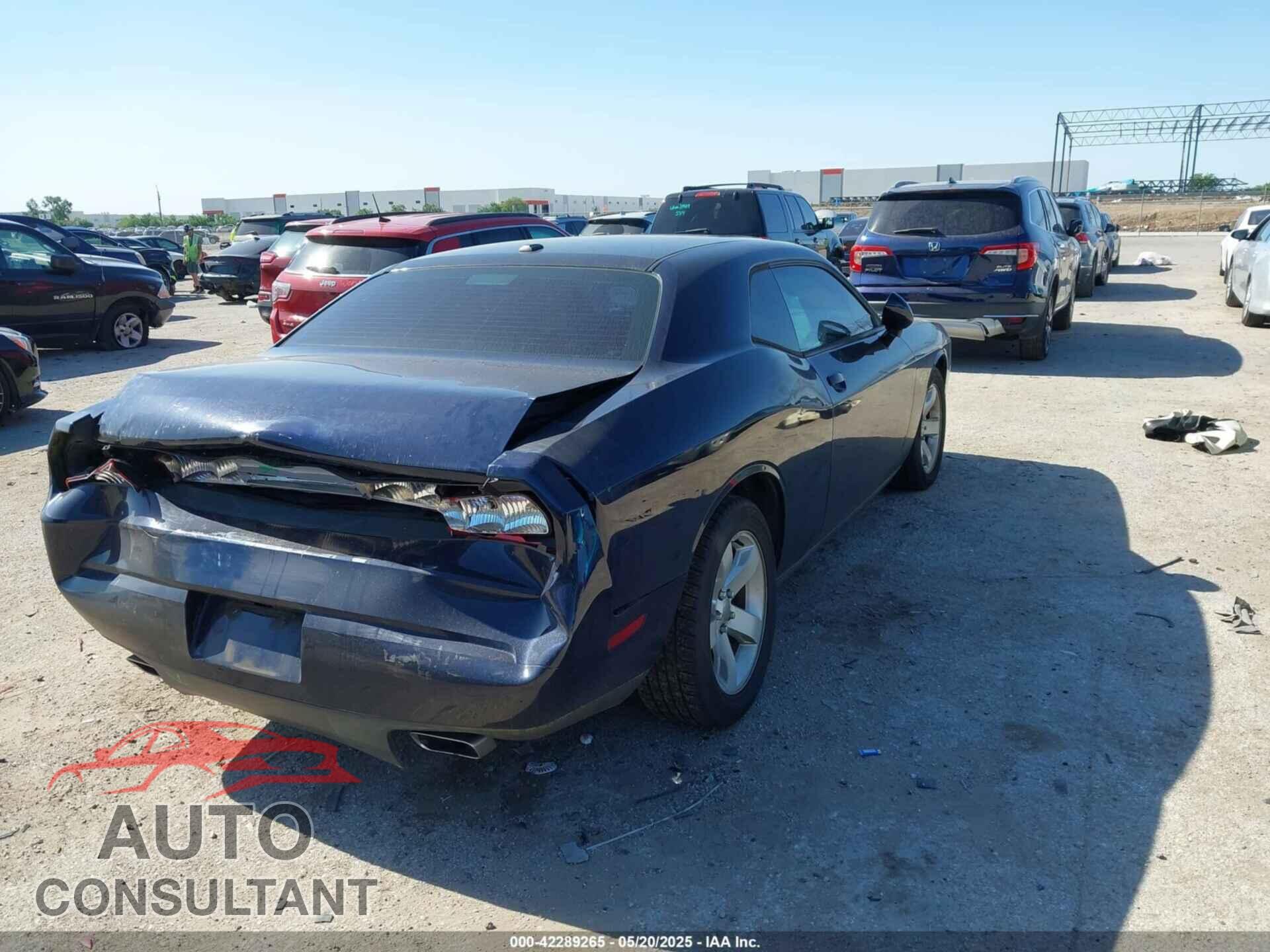 DODGE CHALLENGER 2012 - 2C3CDYAG8CH137655