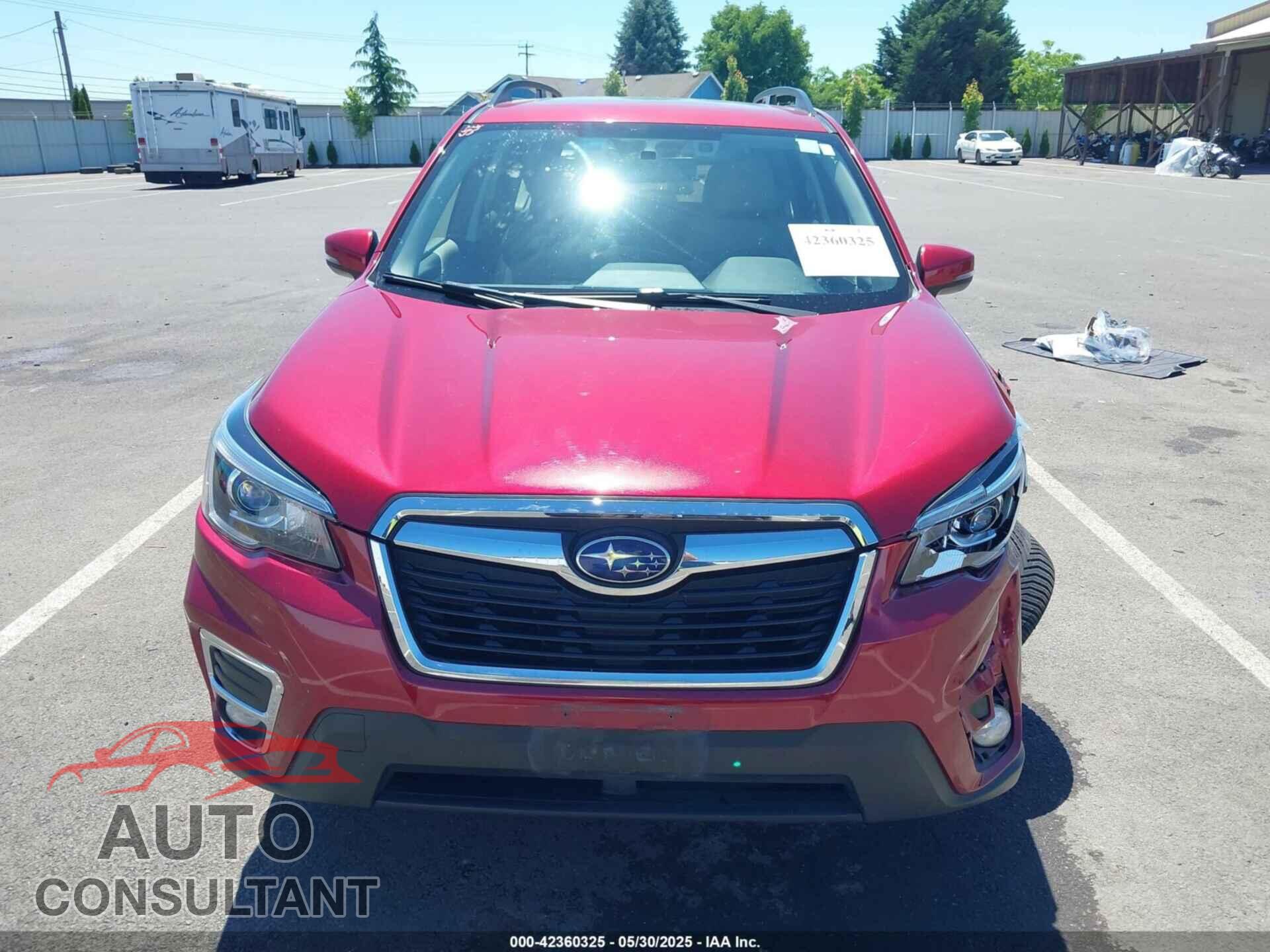 SUBARU FORESTER 2019 - JF2SKAUC4KH430567