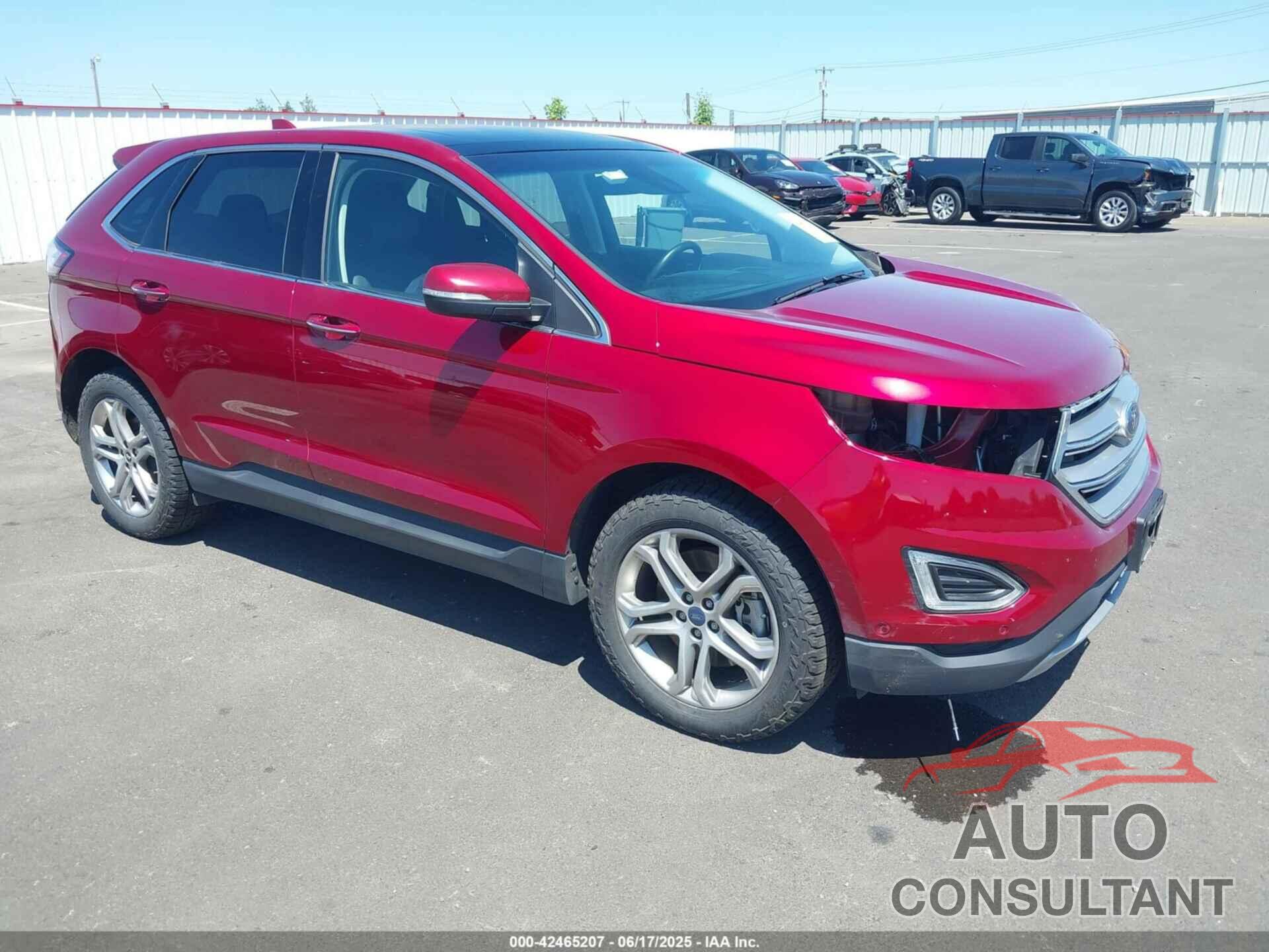 FORD EDGE 2015 - 2FMPK4K82FBB32781