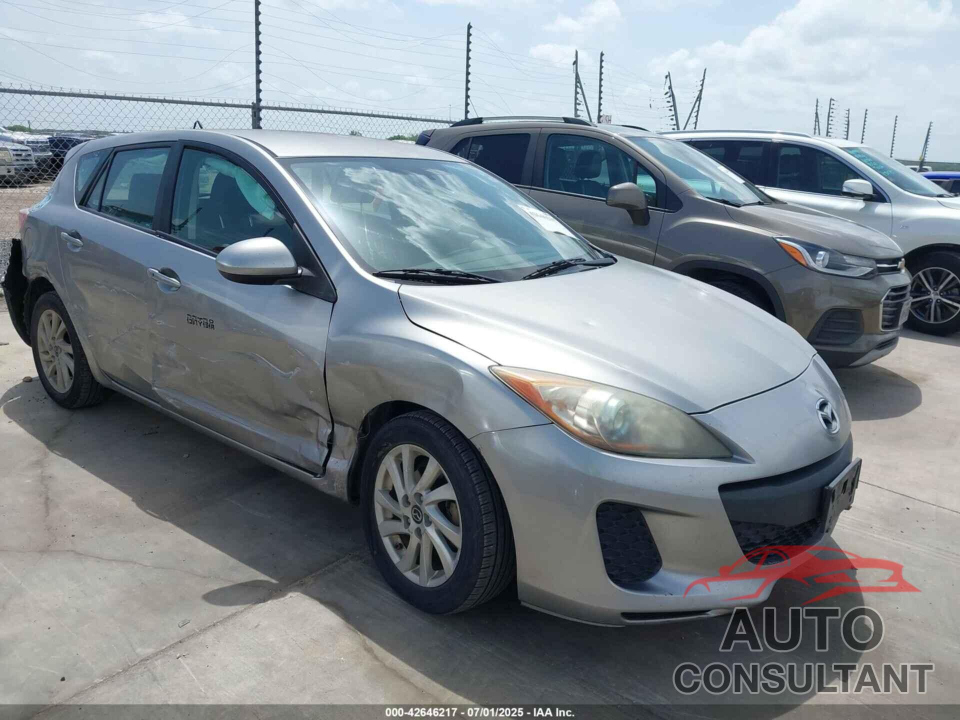 MAZDA MAZDA3 2013 - JM1BL1L71D1759190