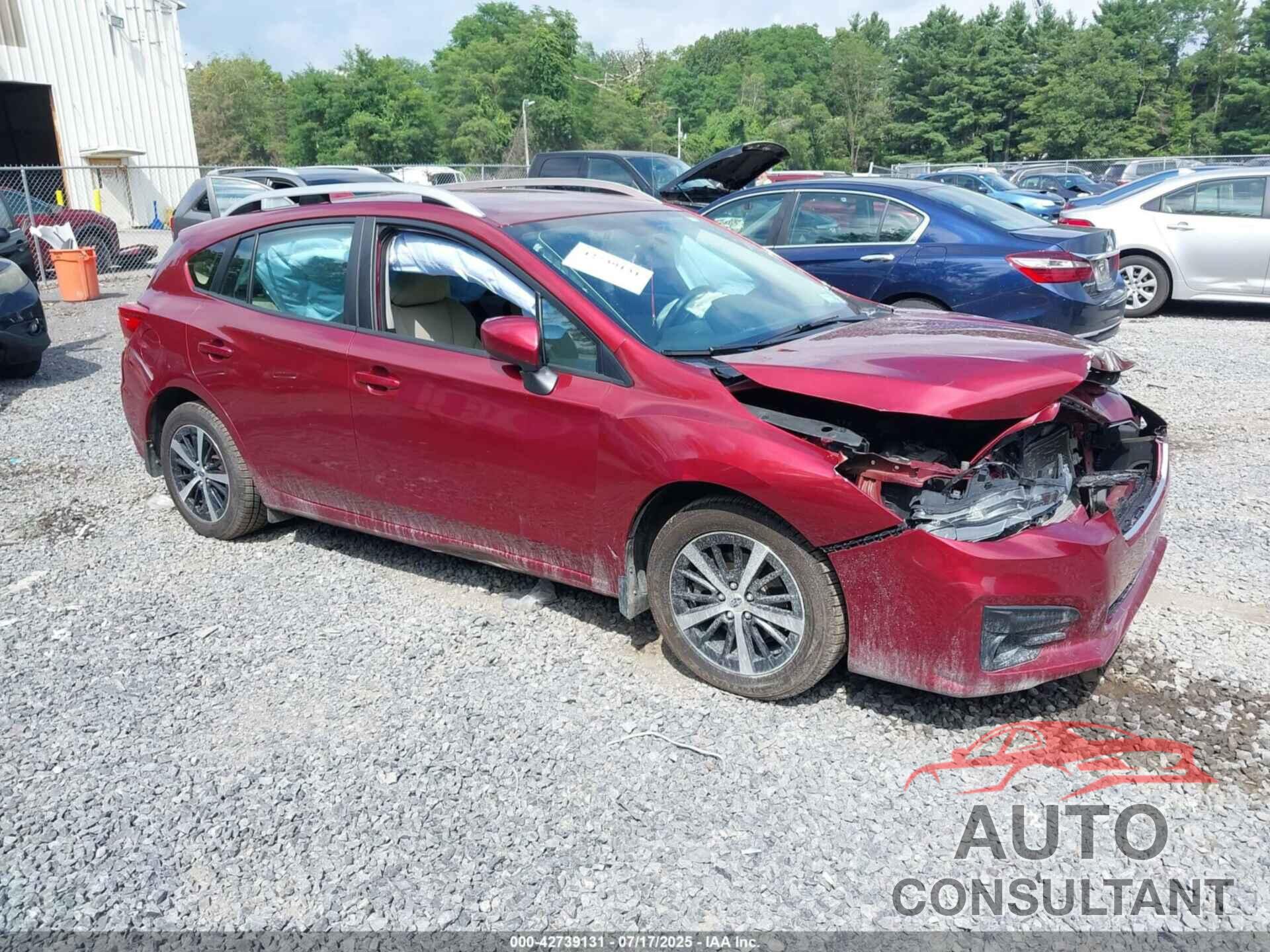SUBARU IMPREZA 2019 - 4S3GTAD68K3713658