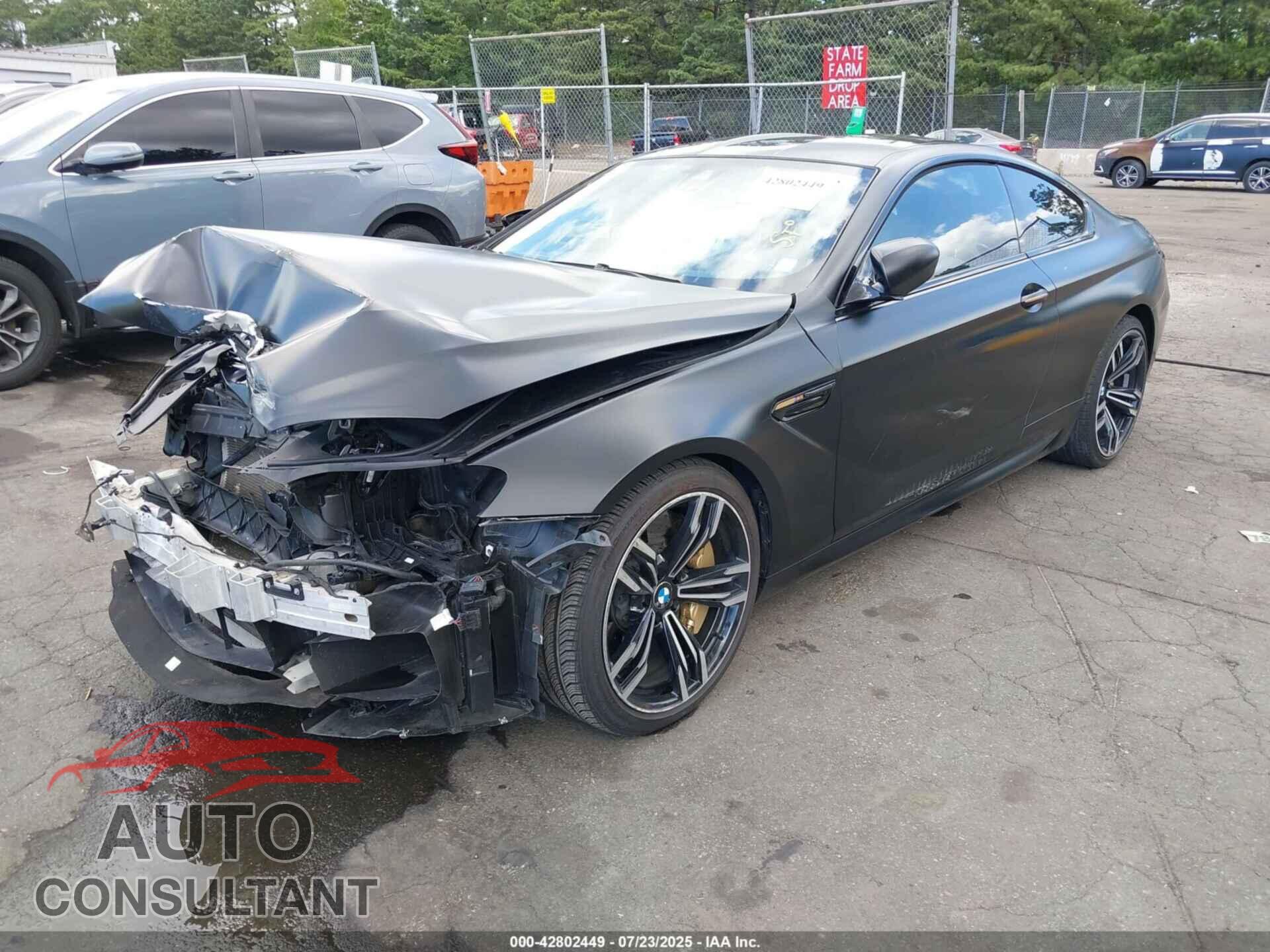 BMW M6 2017 - WBS6J9C53HD934721