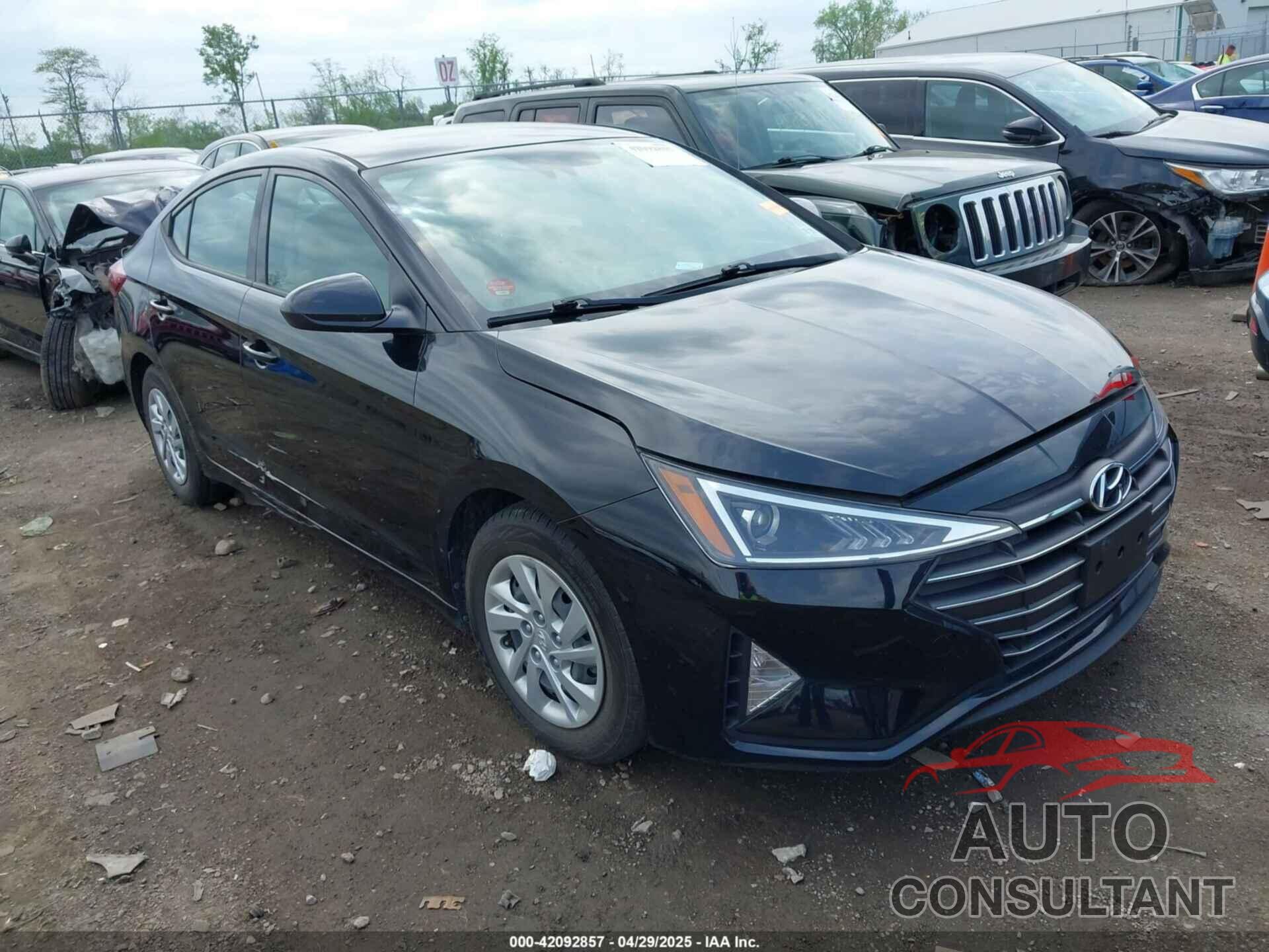 HYUNDAI ELANTRA 2020 - KMHD74LF5LU971931