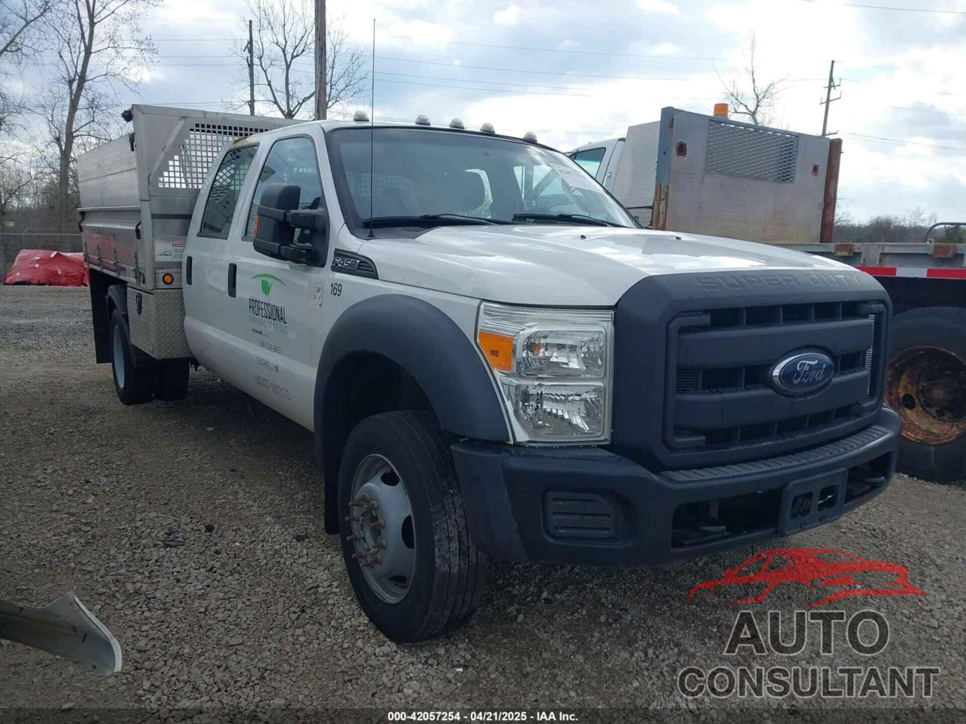FORD F-450 CHASSIS 2012 - 1FD0W4GY7CEC30915