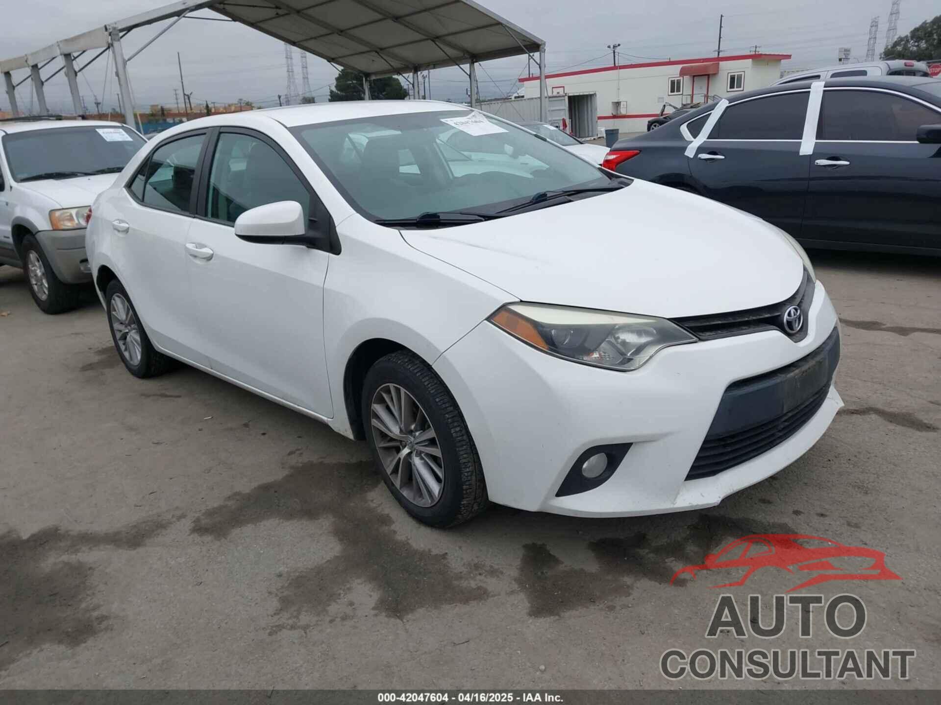 TOYOTA COROLLA 2014 - 5YFBURHE8EP071168