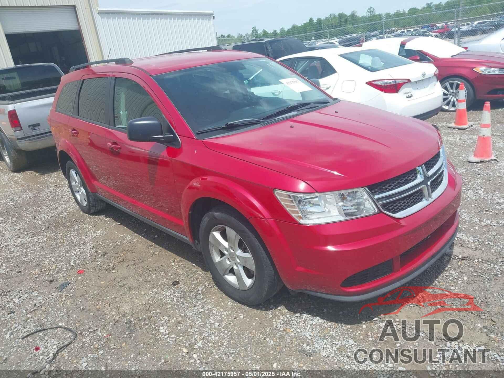 DODGE JOURNEY 2013 - 3C4PDCABXDT501068