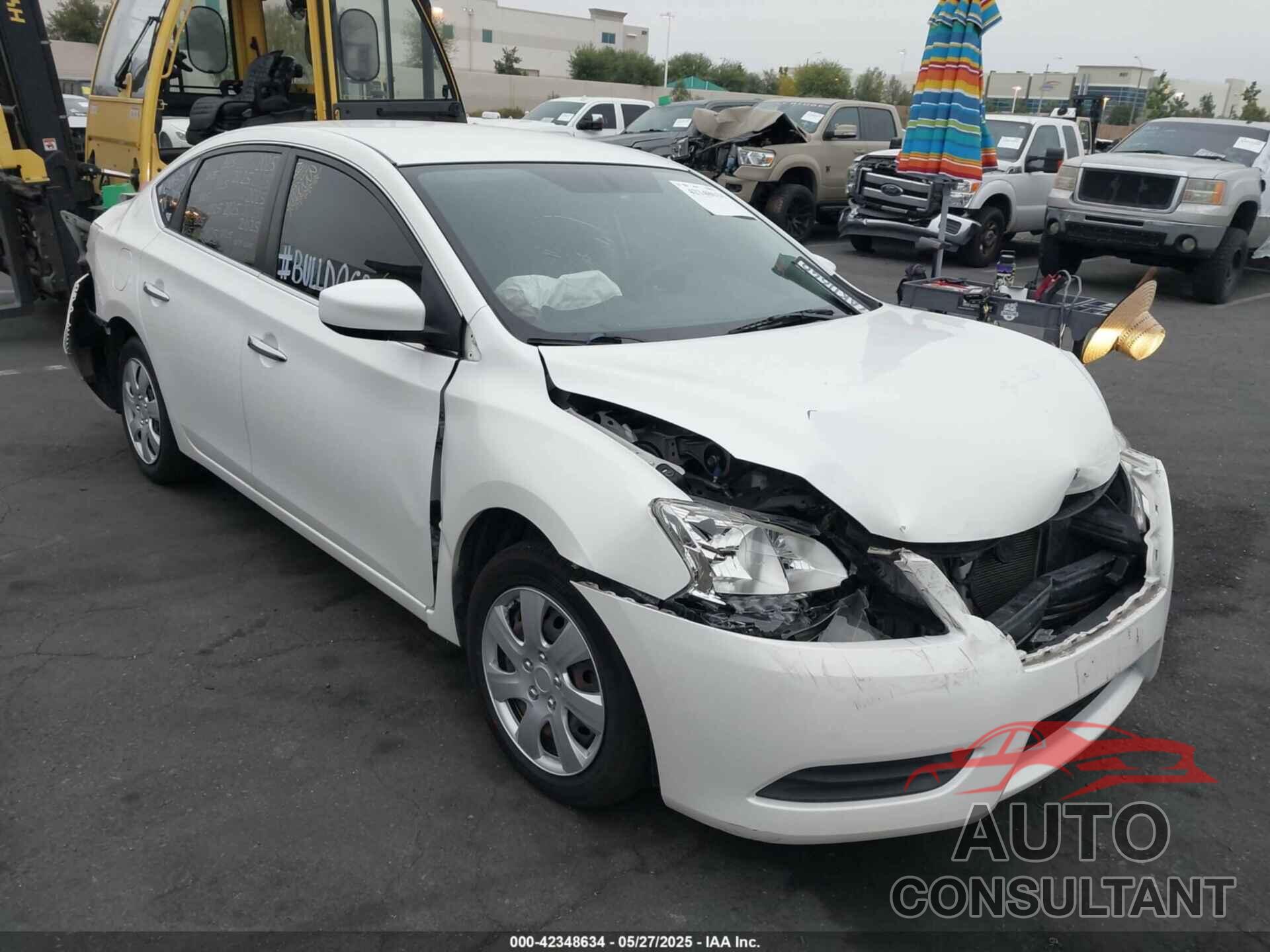 NISSAN SENTRA 2013 - 3N1AB7AP7DL715694