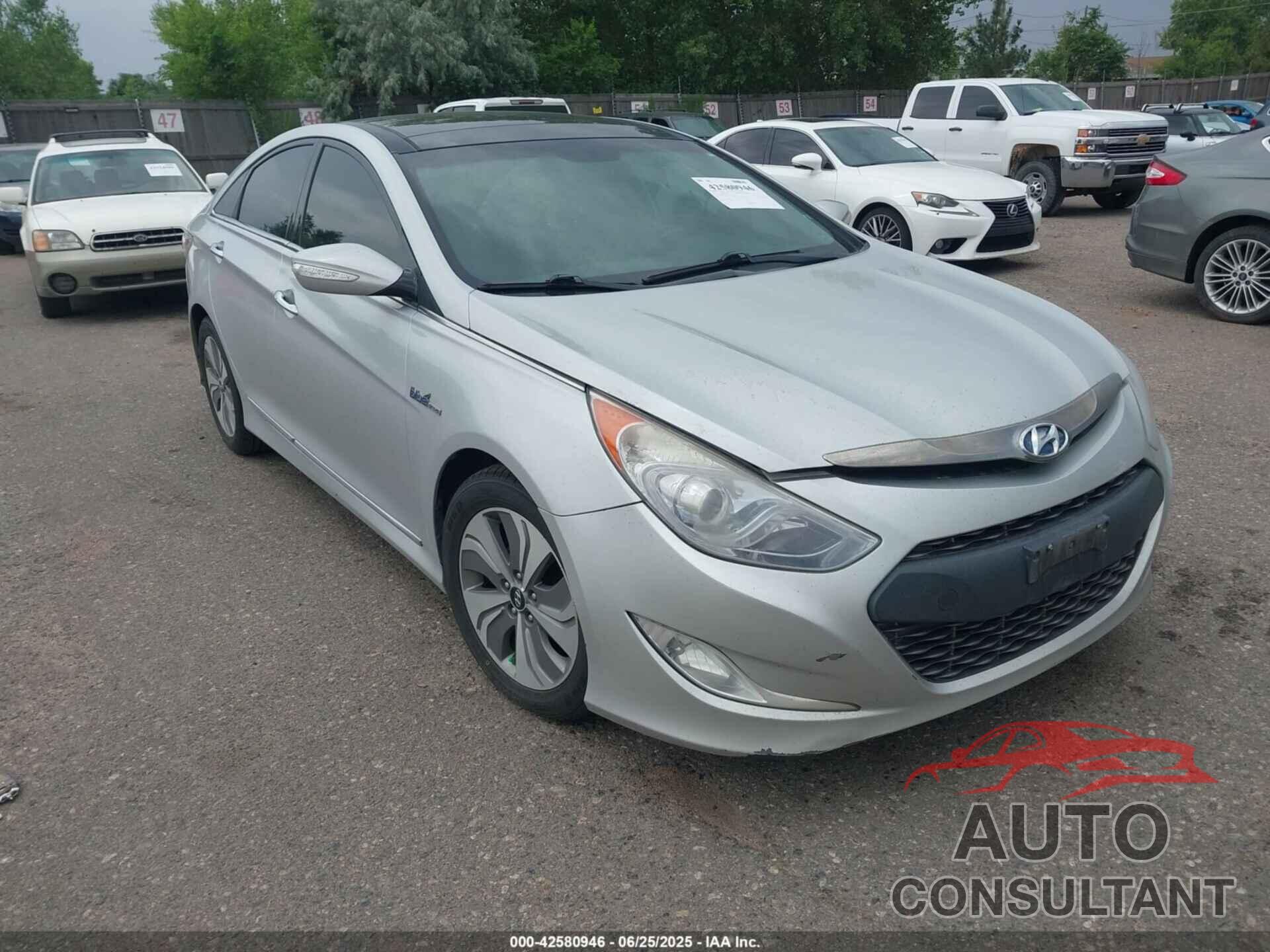 HYUNDAI SONATA HYBRID 2015 - KMHEC4A48FA121251