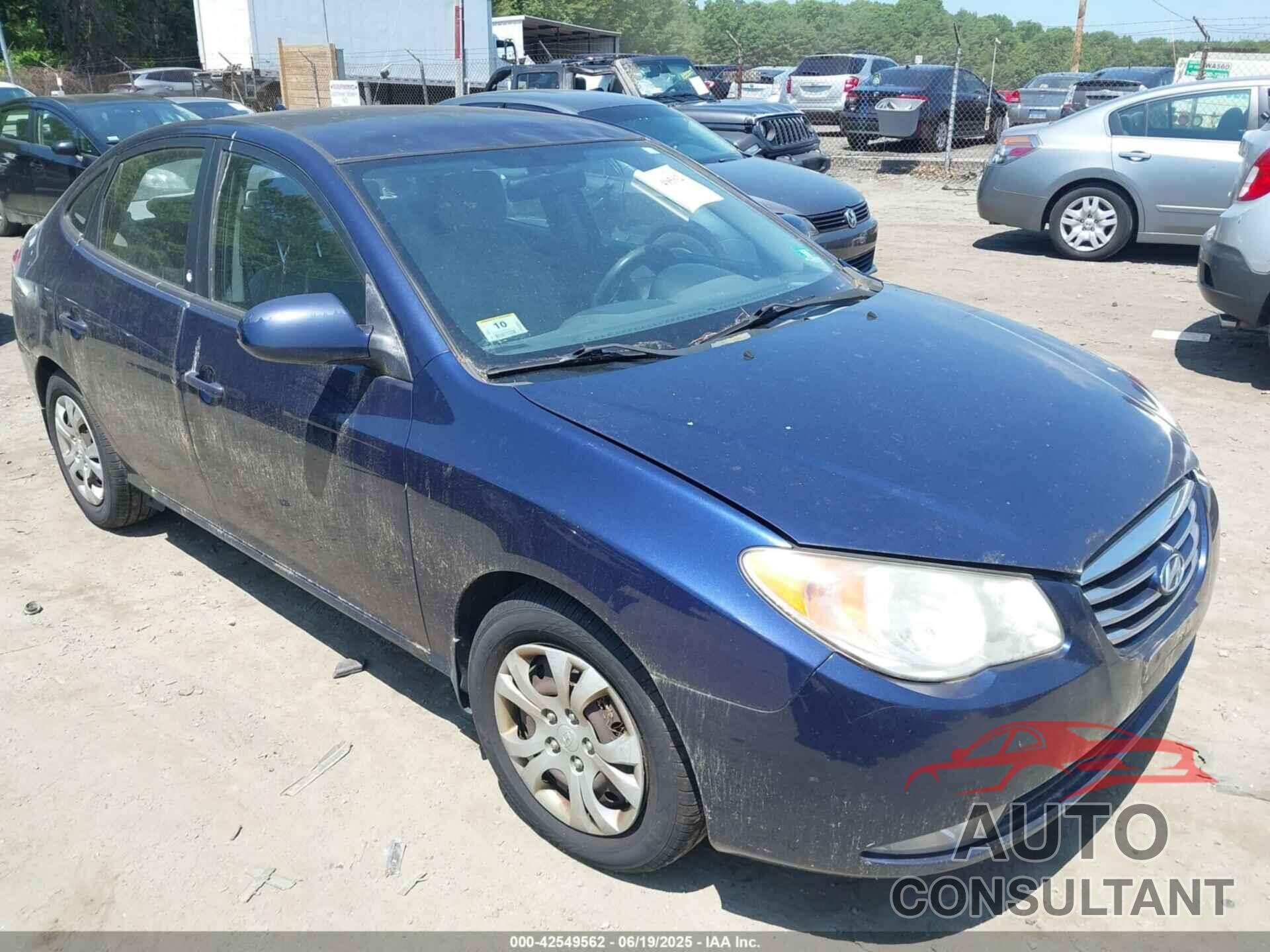 HYUNDAI ELANTRA 2010 - KMHDU4AD8AU016175
