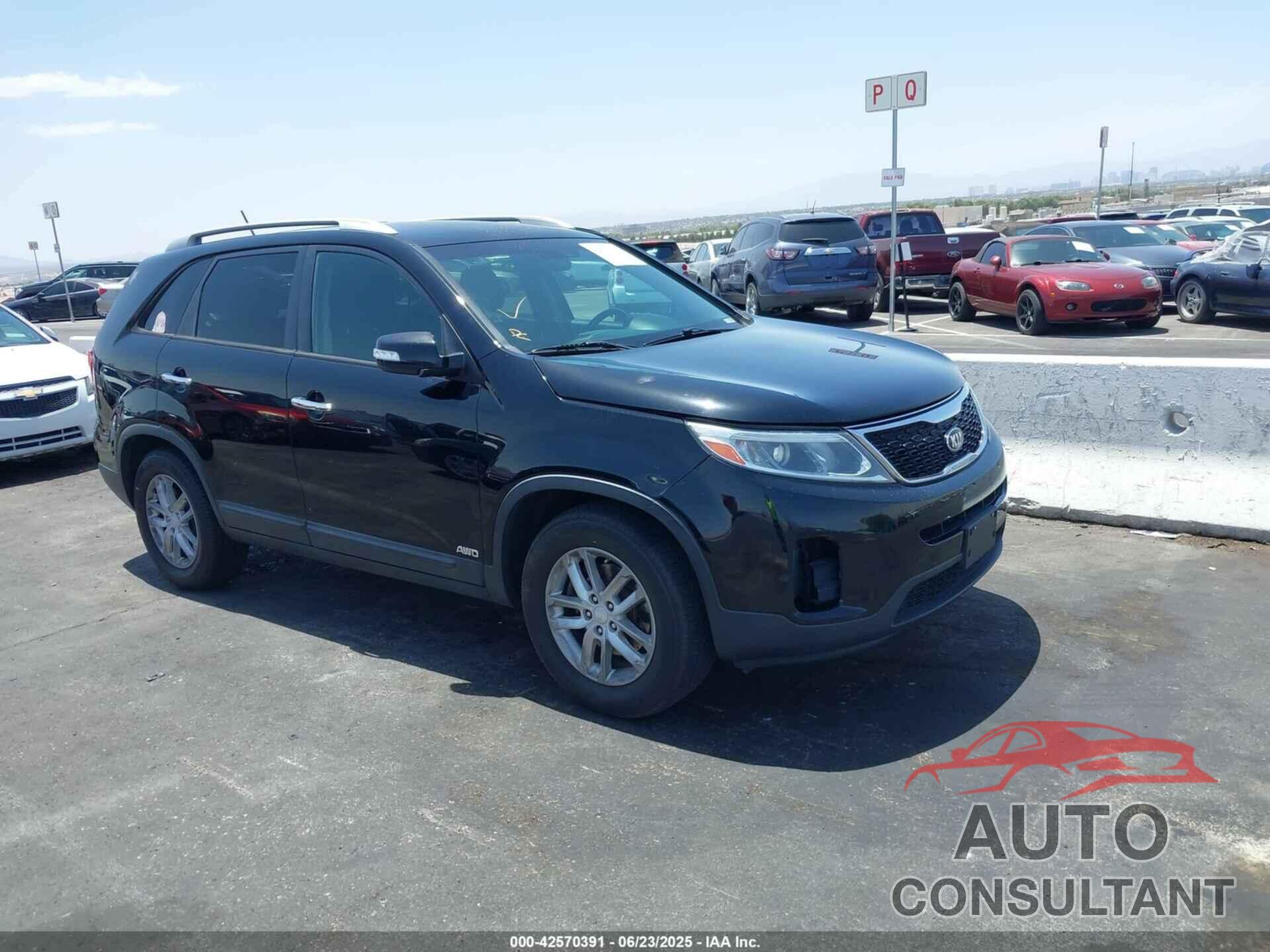 KIA SORENTO 2014 - 5XYKTCA6XEG450762