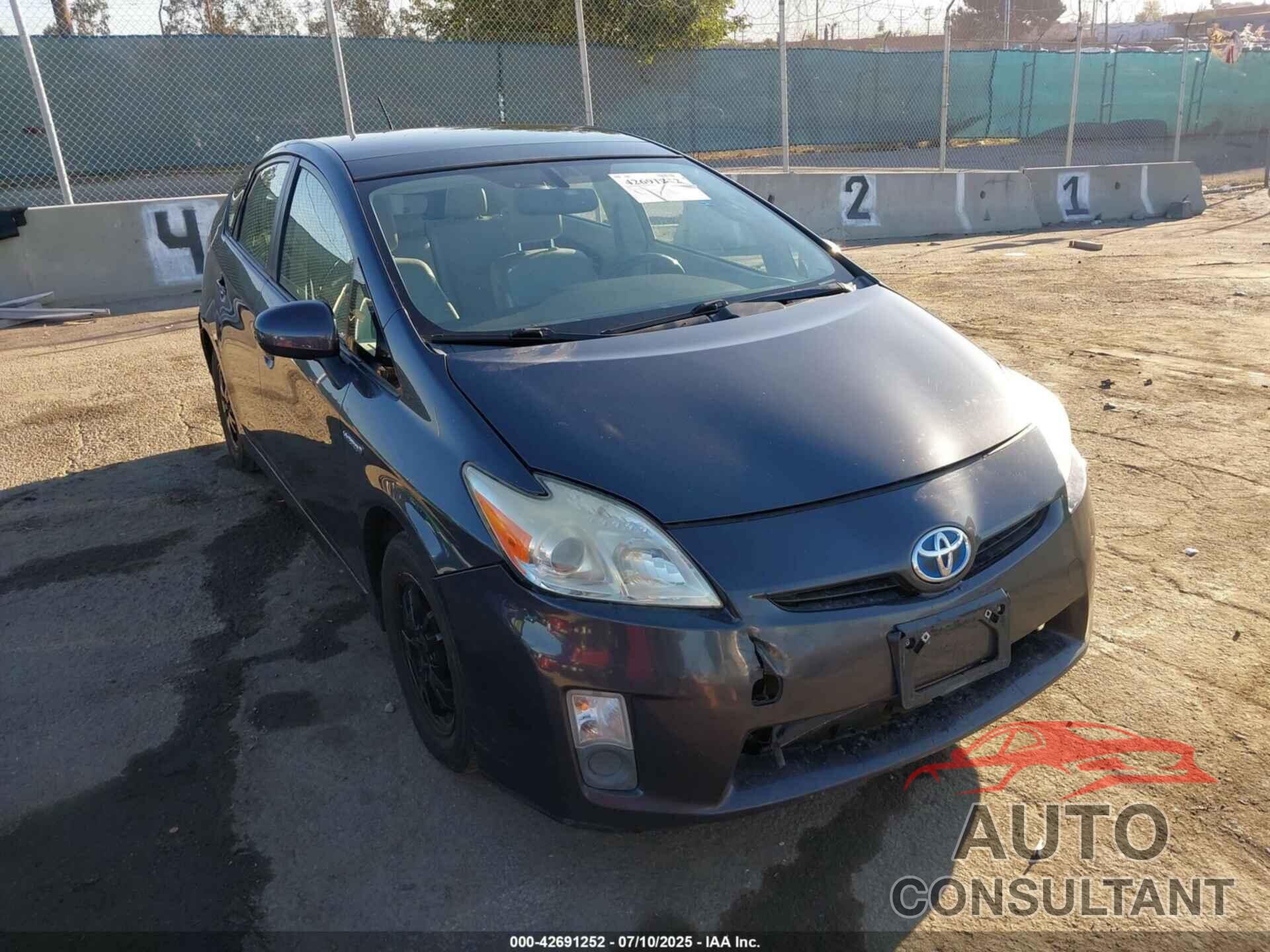 TOYOTA PRIUS 2010 - JTDKN3DUXA0050110