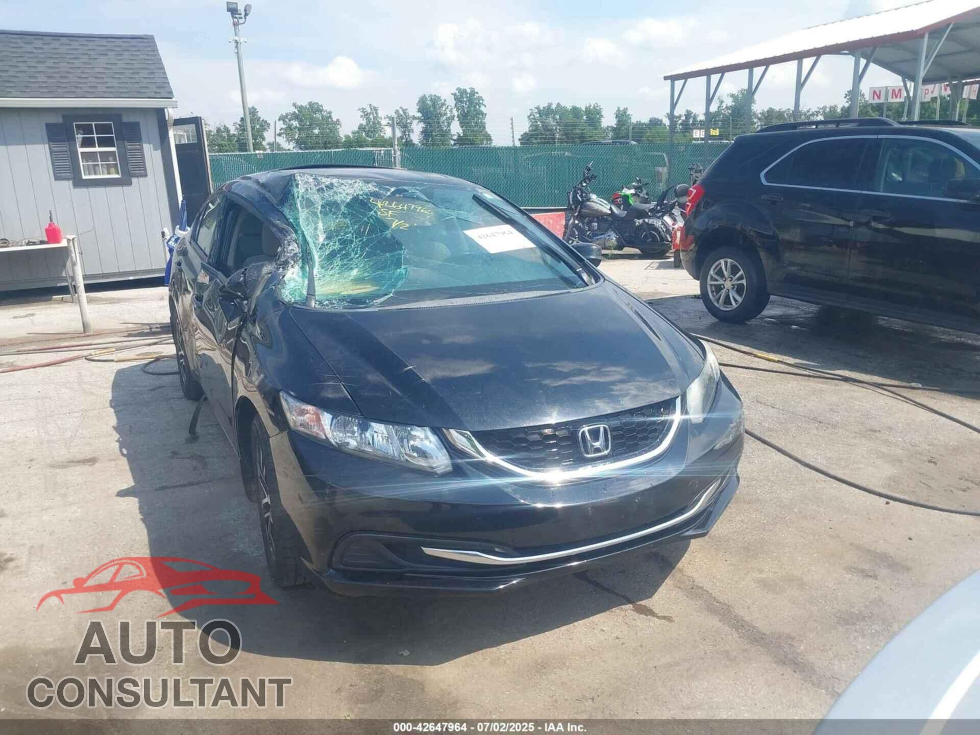 HONDA CIVIC 2013 - 19XFB2F88DE053488
