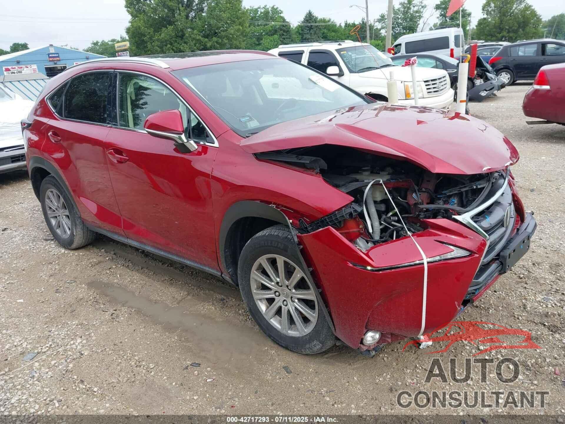 LEXUS NX 200T 2016 - JTJBARBZXG2092655