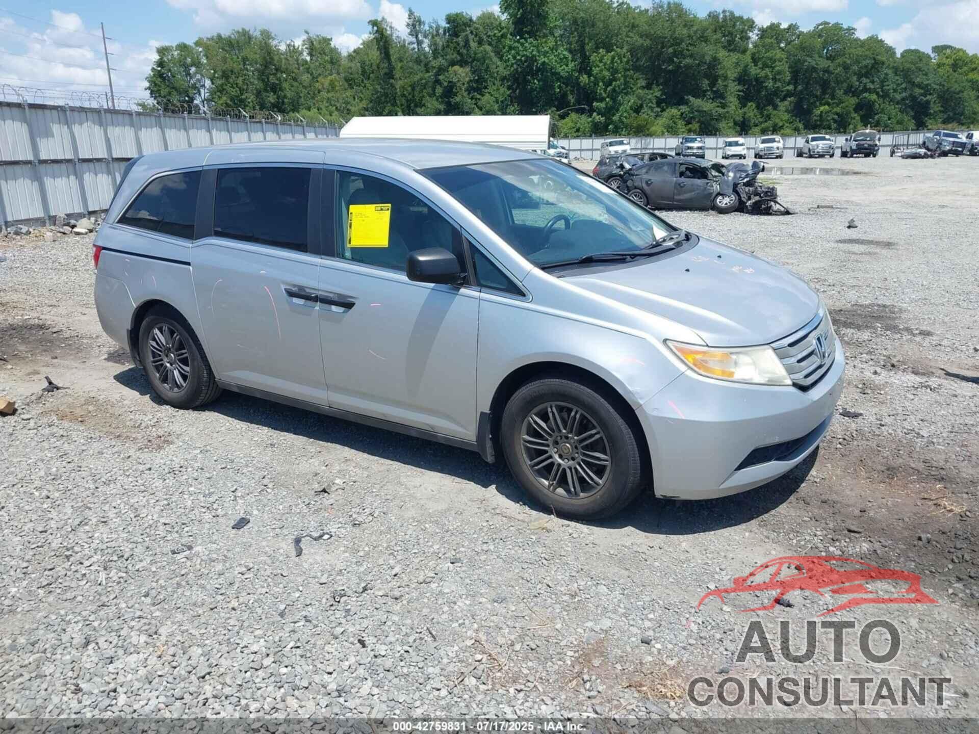 HONDA ODYSSEY 2012 - 5FNRL5H27CB032435