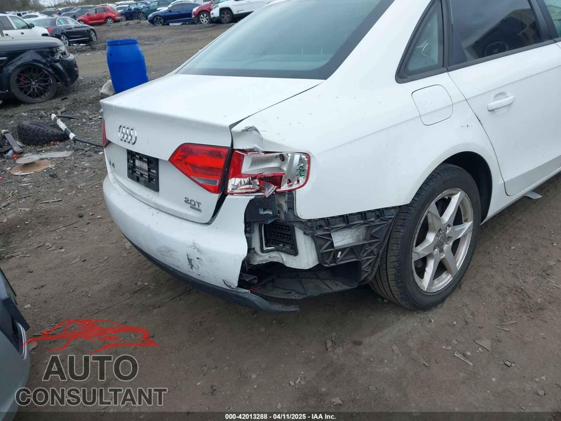 AUDI A4 2009 - WAULF78K09A083959